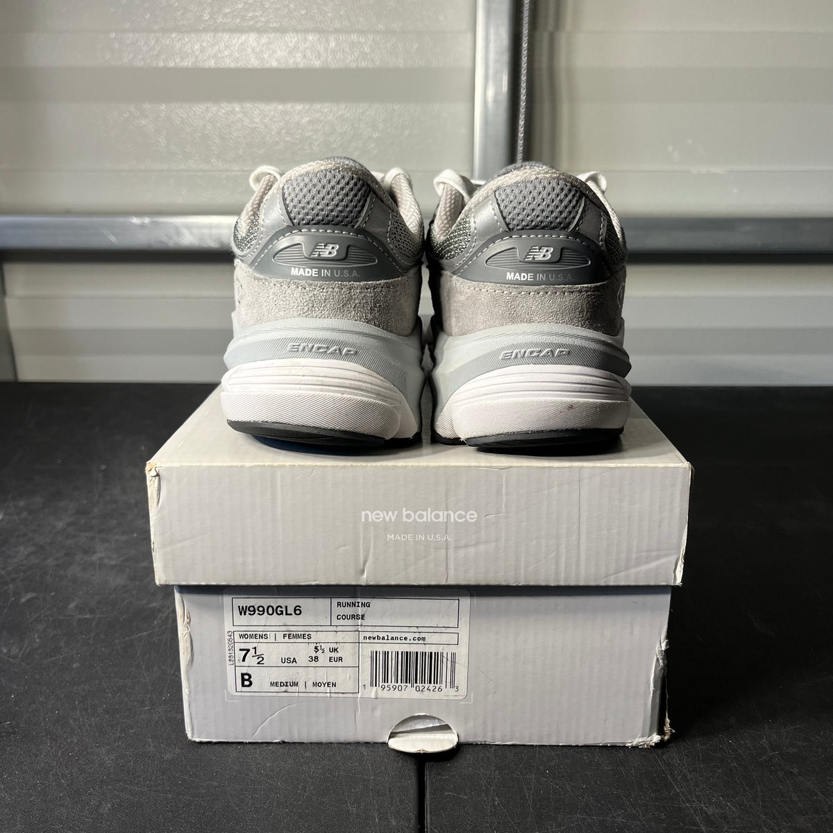 Size 7.5W - New Balance Grey