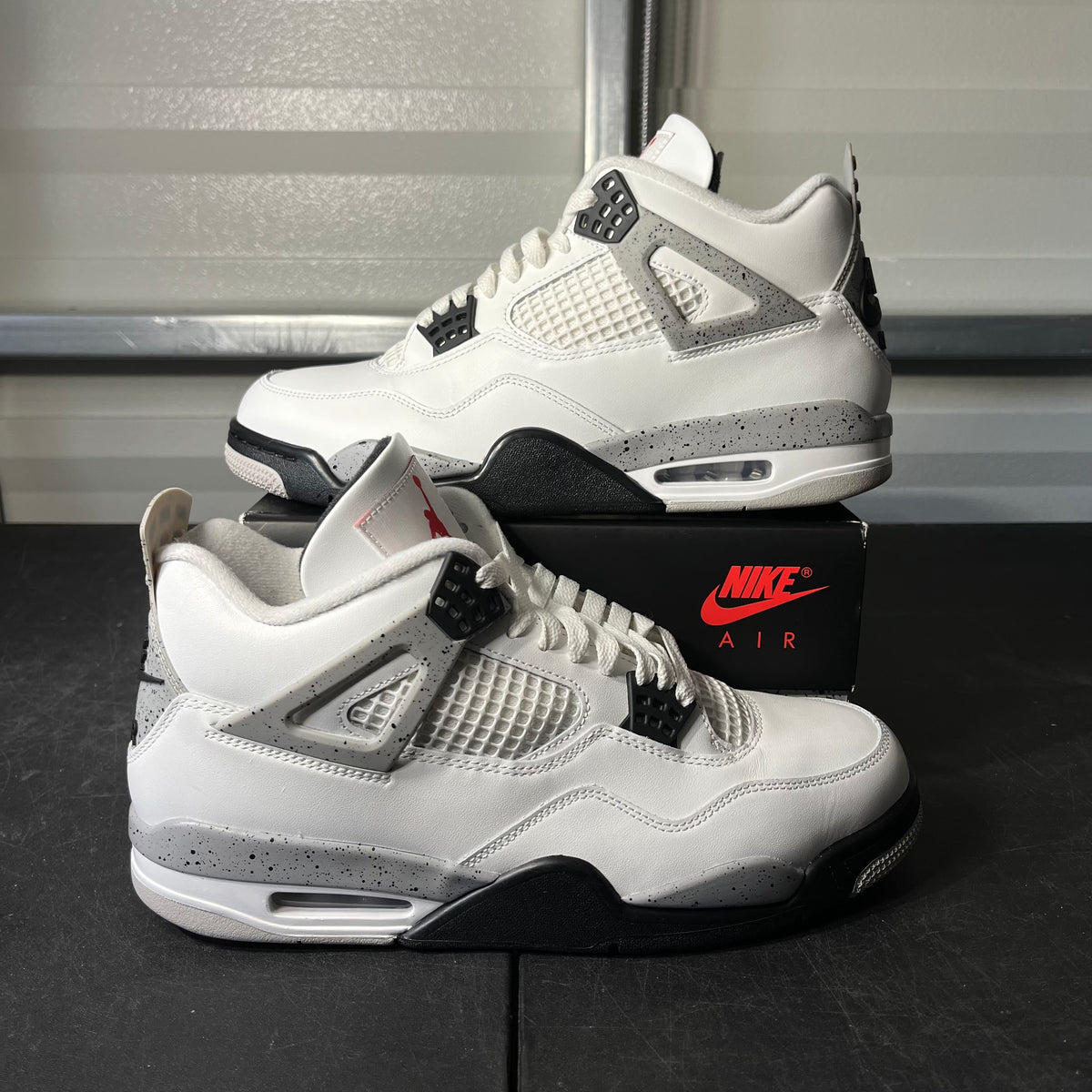 Size 11 - AJ 4 White Cement