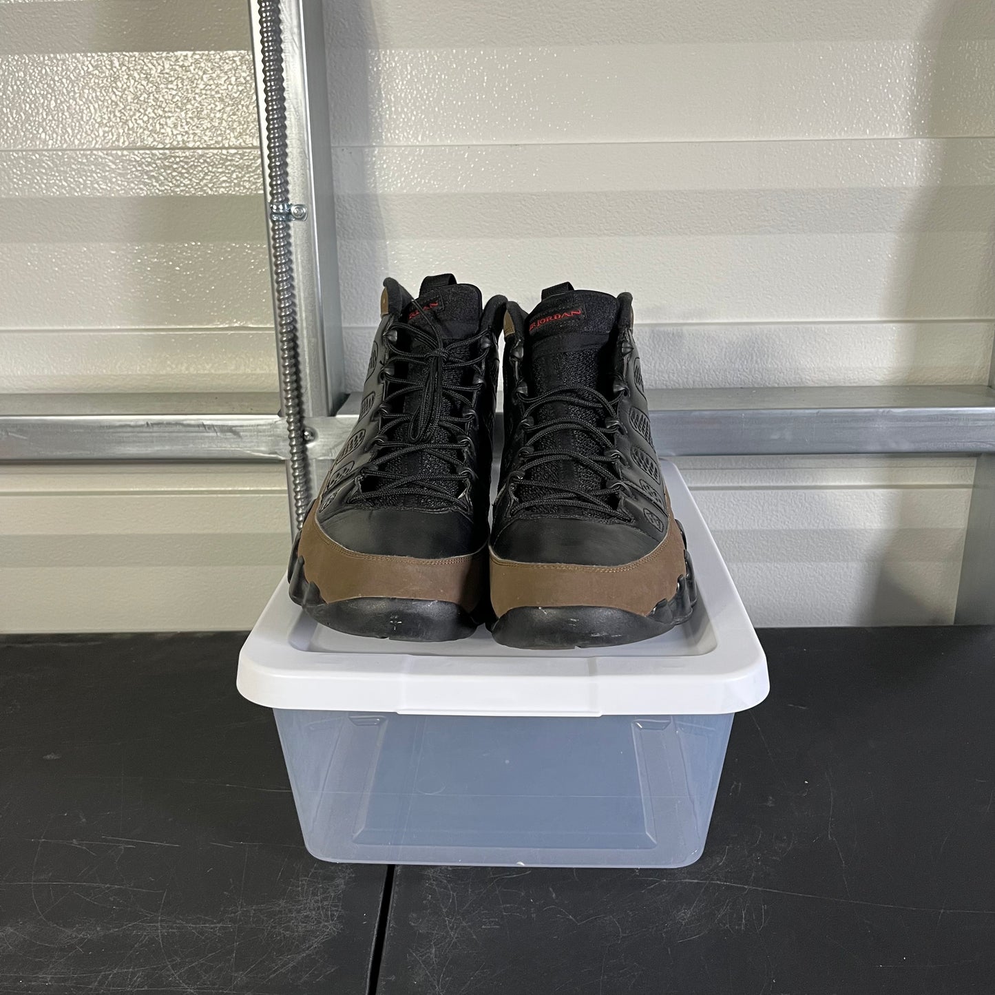 Size 13 - AJ 9 Retro Olive