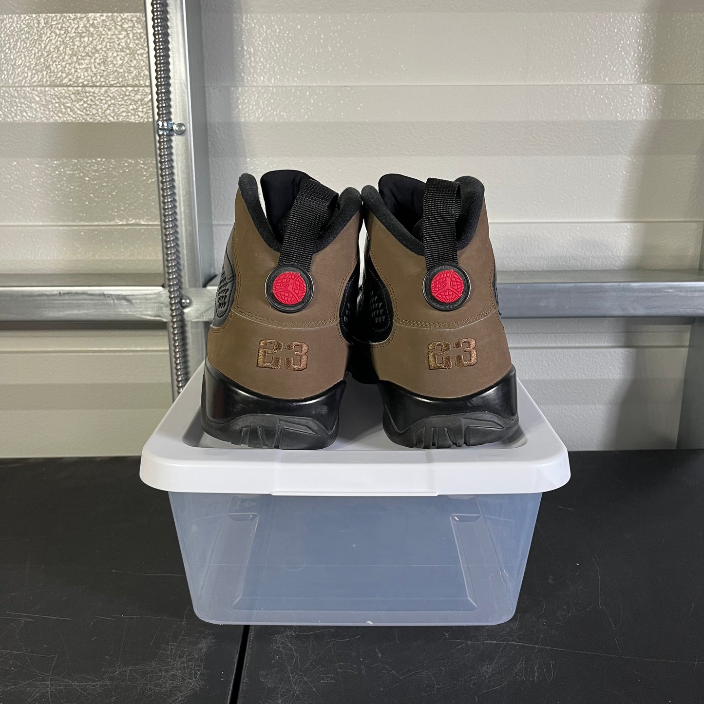 Size 13 - AJ 9 Retro Olive