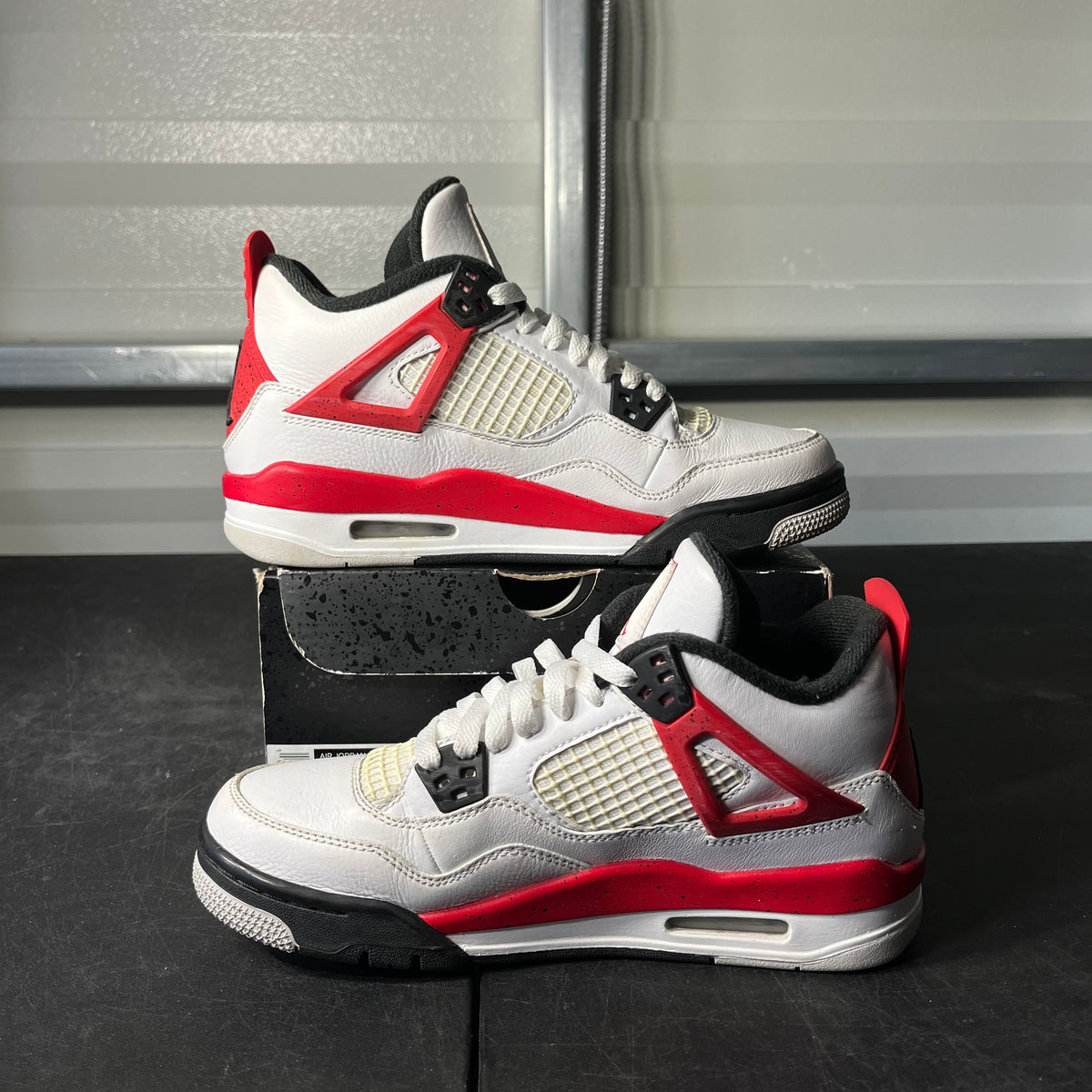 Size 6.5Y - AJ 4 Red Cement
