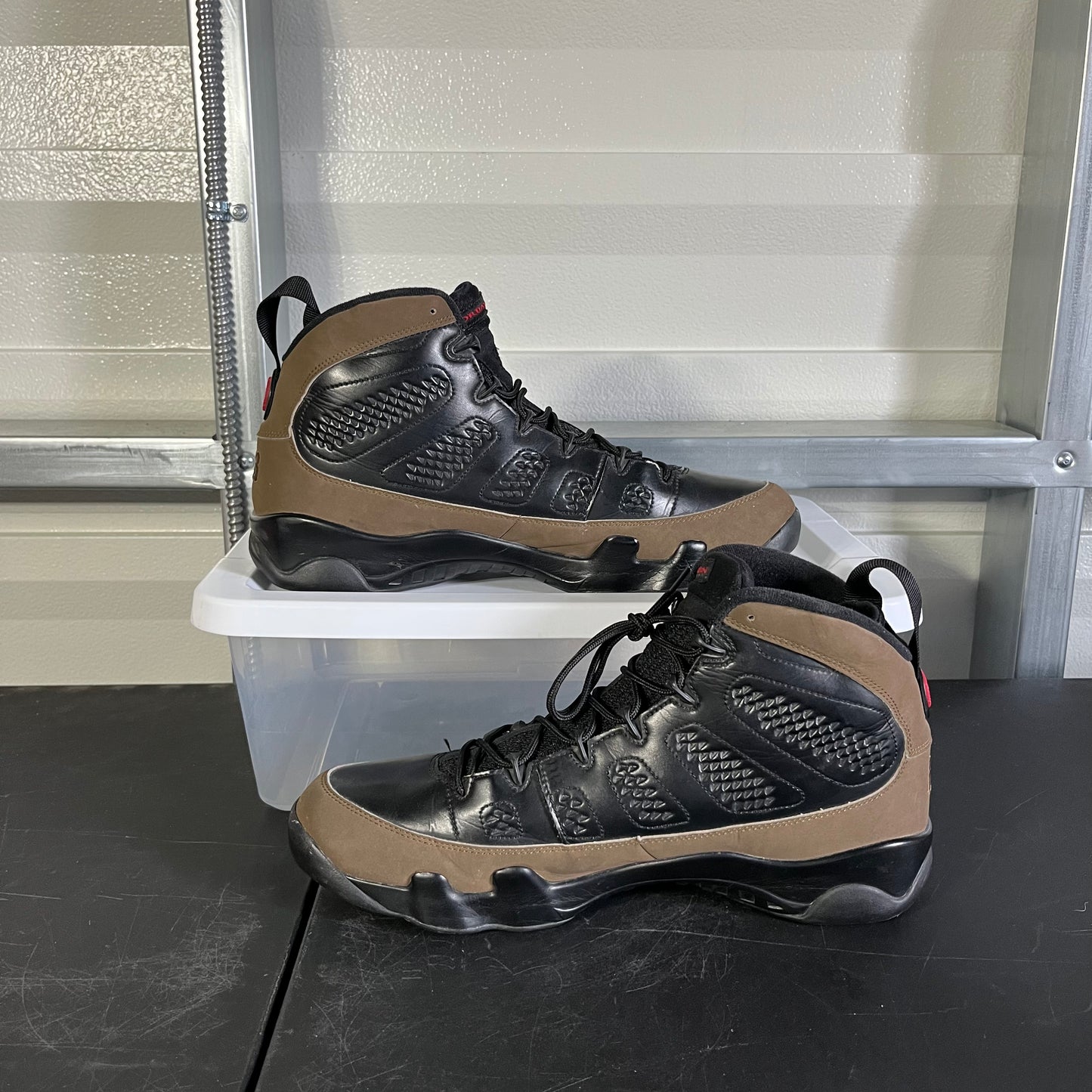 Size 13 - AJ 9 Retro Olive
