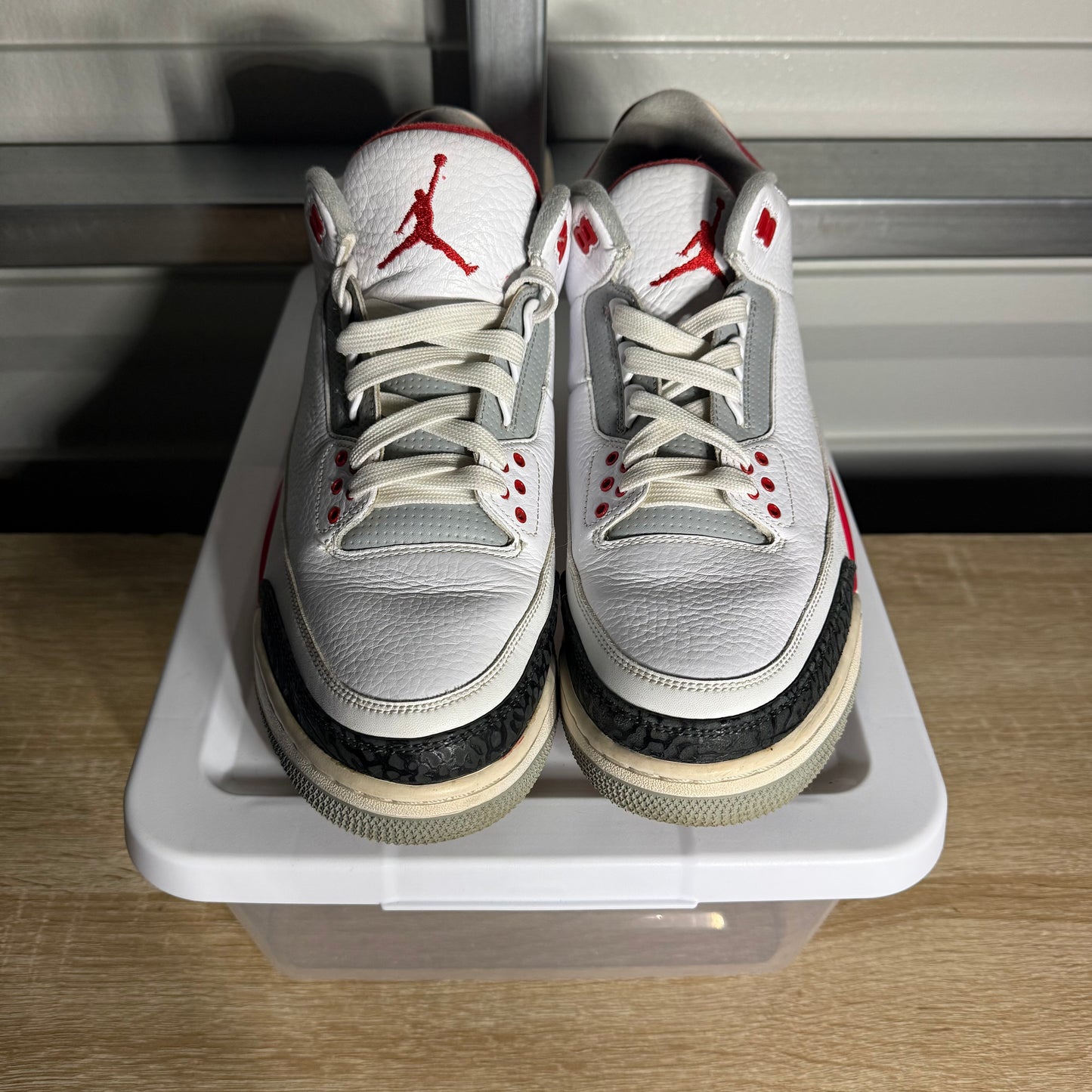 Size 12 - AJ 3 Retro Fire Red