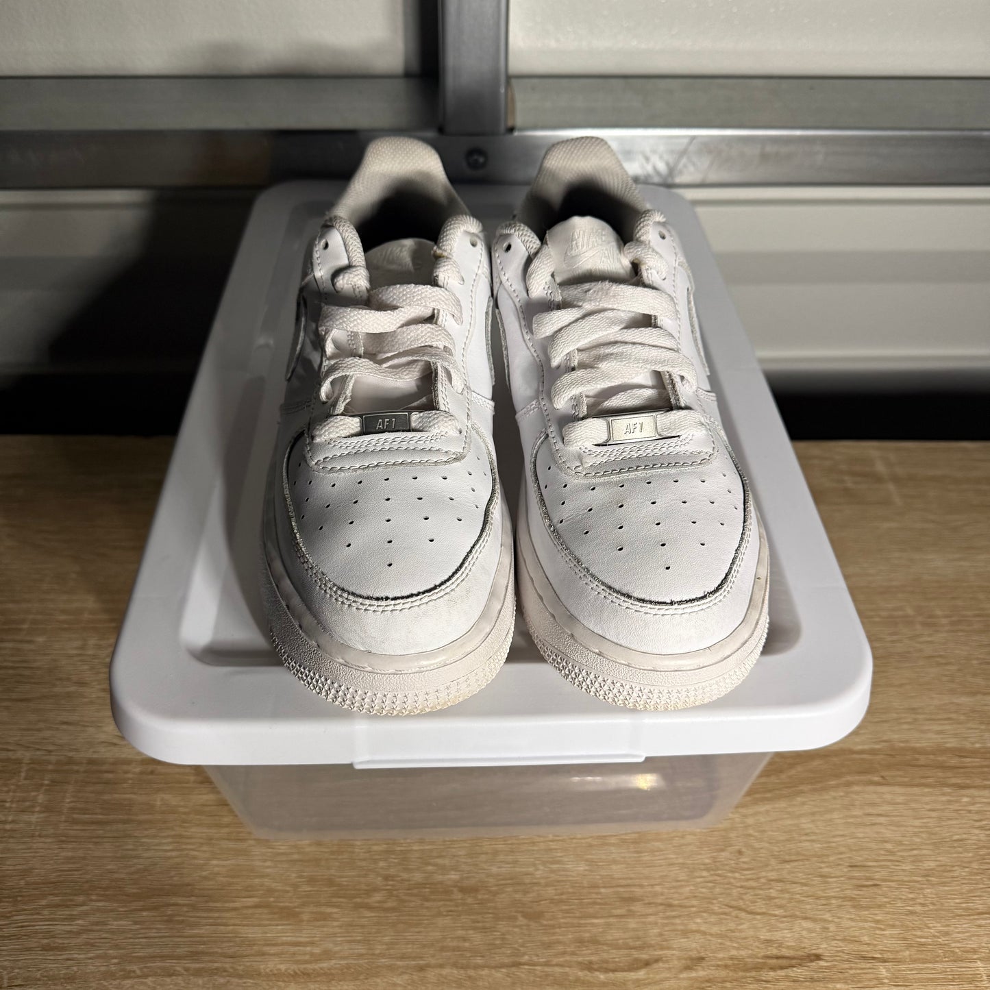 Size 6.5Y - AF 1 Low LE Triple White