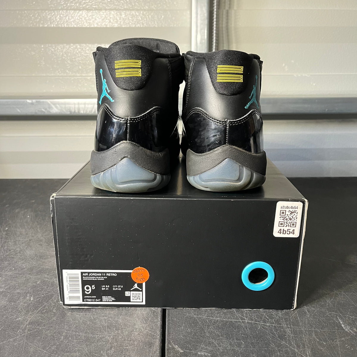 Size 9.5 - AJ 11 Gamma Blue