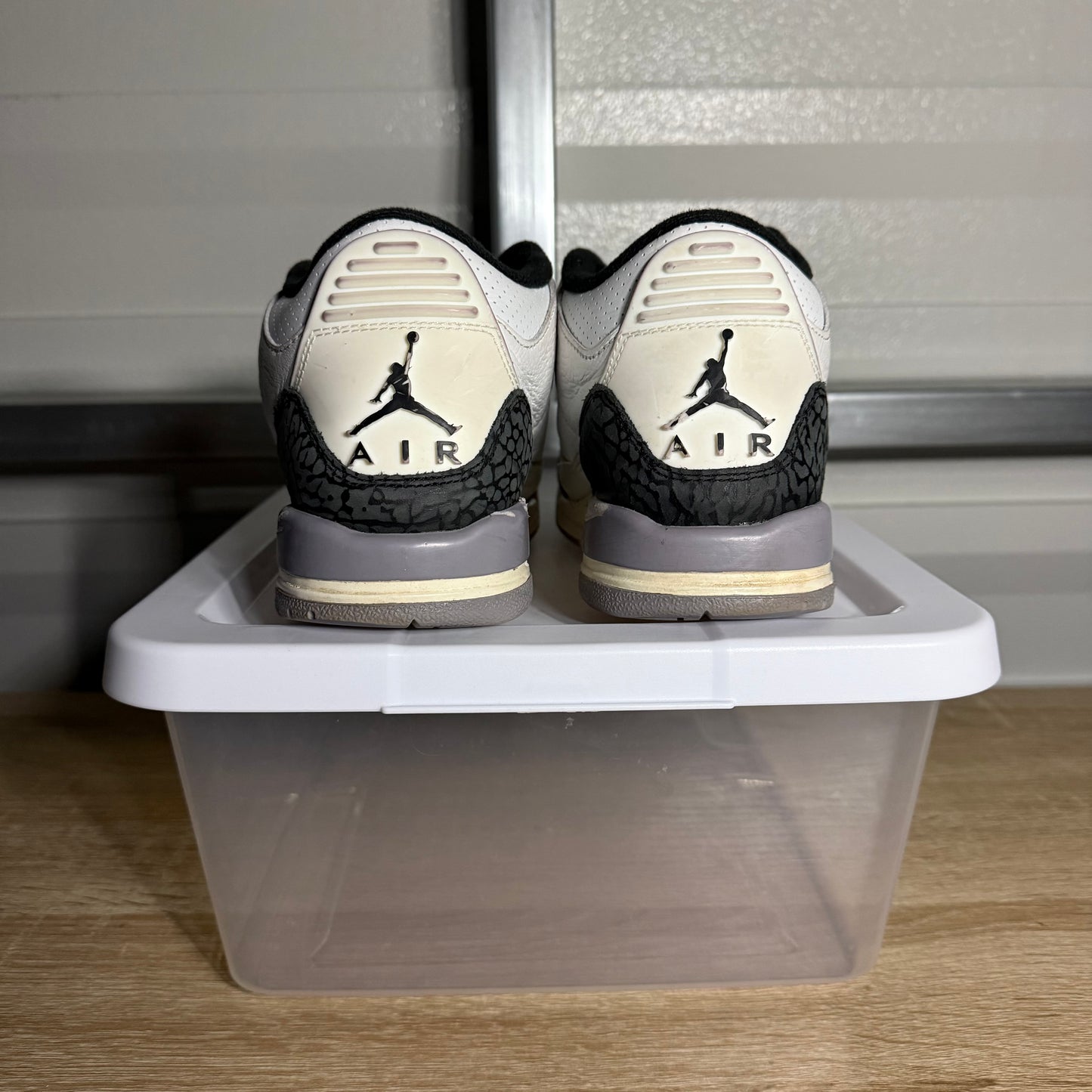 Size 6.5Y - AJ 3 Retro Cement Grey