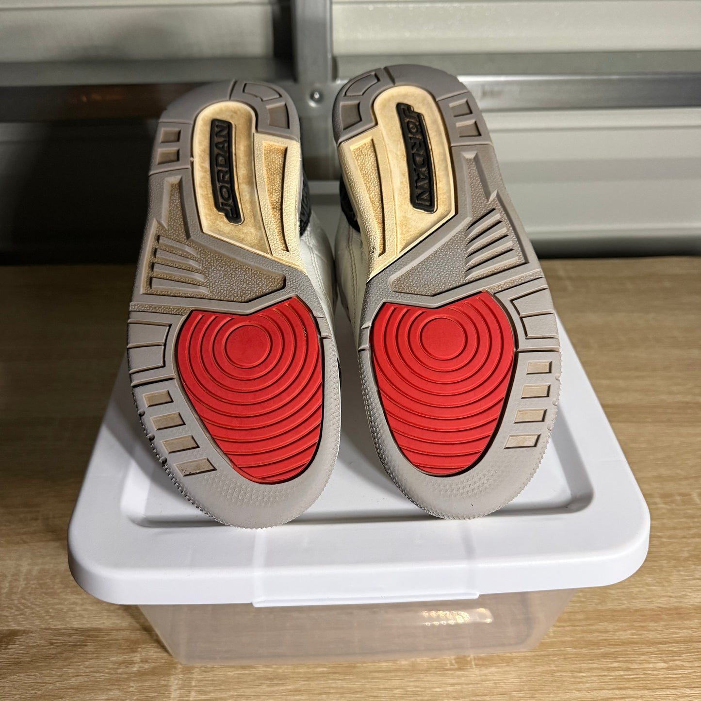 Size 6.5Y - AJ 3 Retro Cement Grey