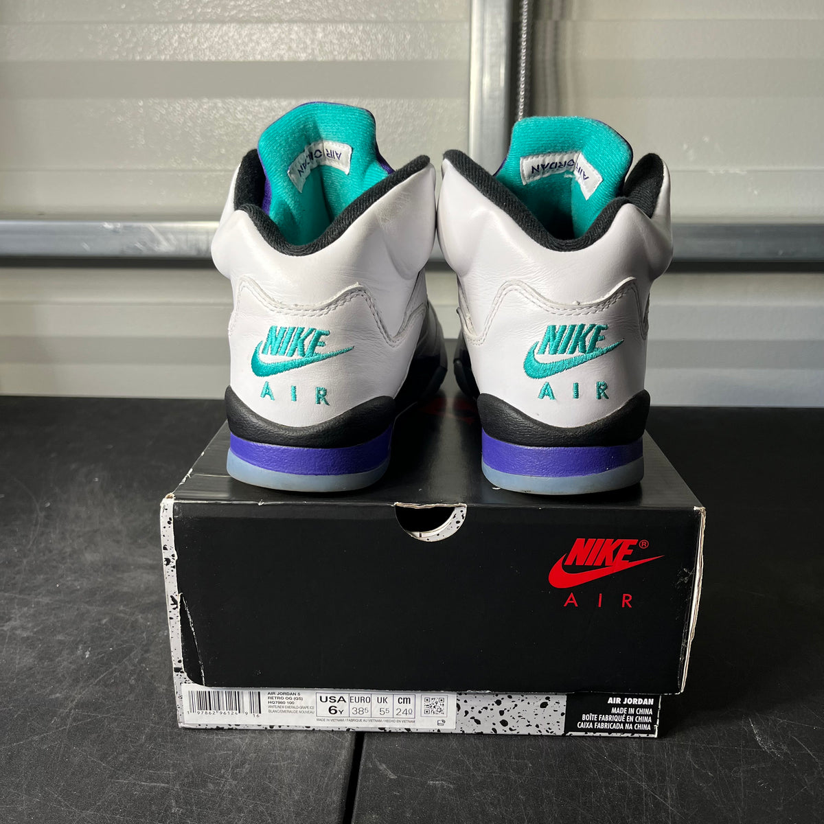 Size 6 - AJ 5 Grape