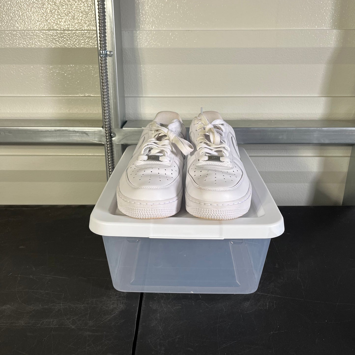 Size 8.5 - AF 1 '07 Triple White