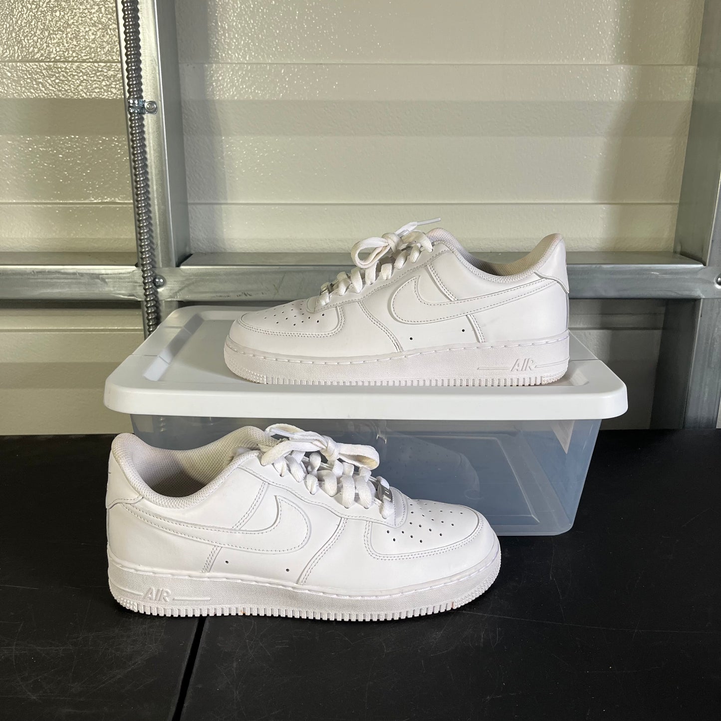 Size 8.5 - AF 1 '07 Triple White