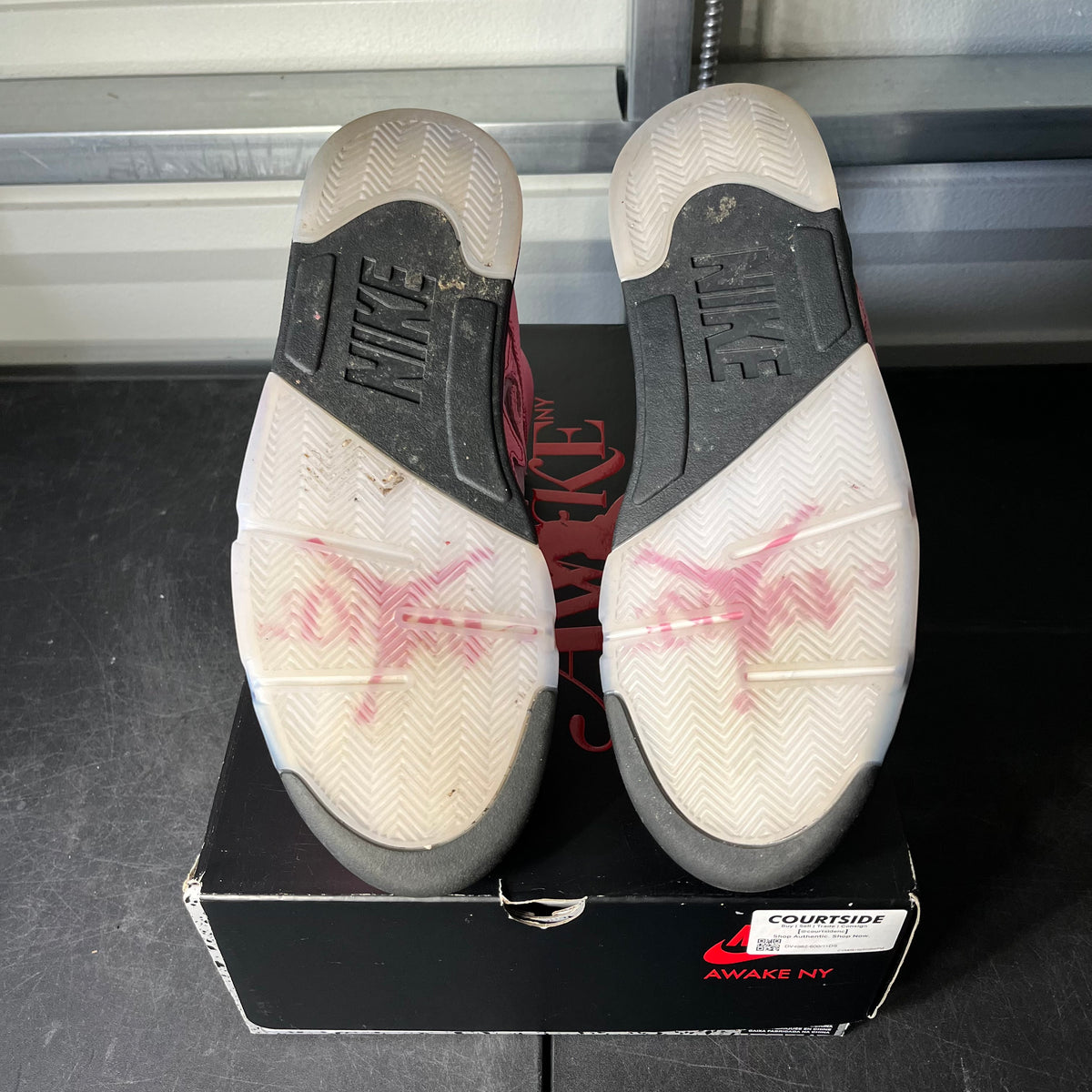 Size 11 - AJ 5 Awake NY Artic Pink