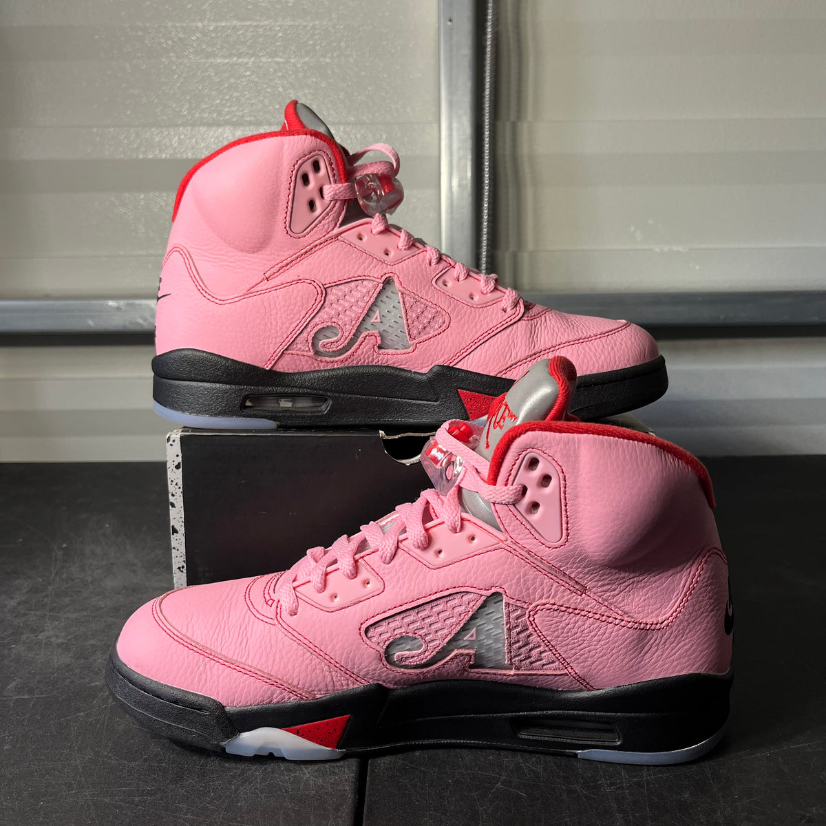 Size 11 - AJ 5 Awake NY Artic Pink