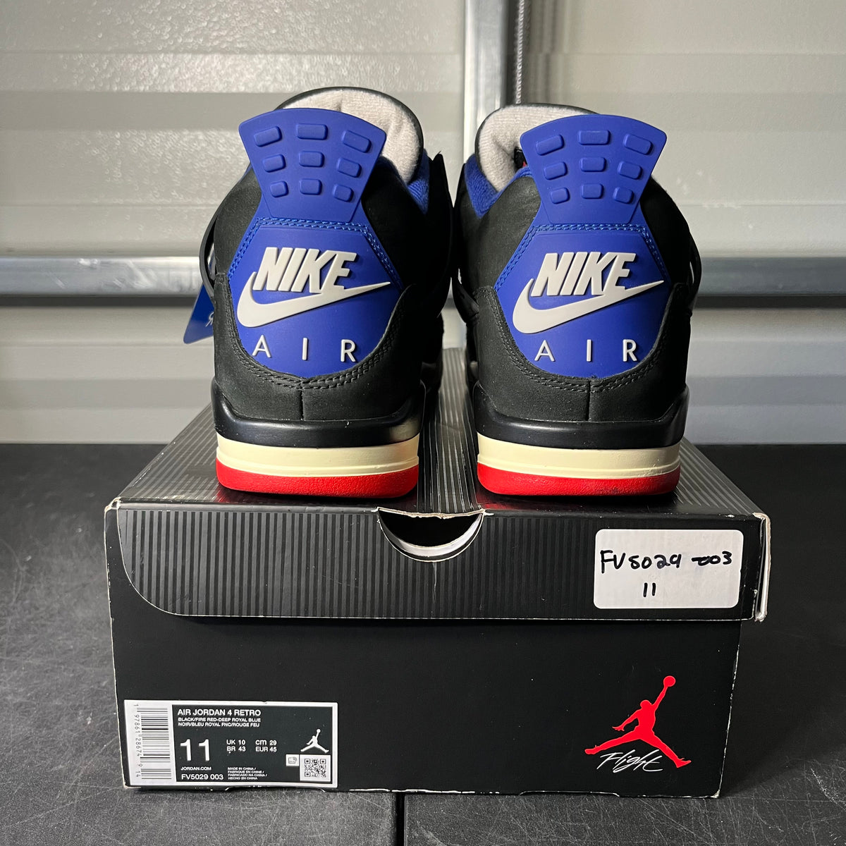 Size 11 - AJ 4 Rare Air