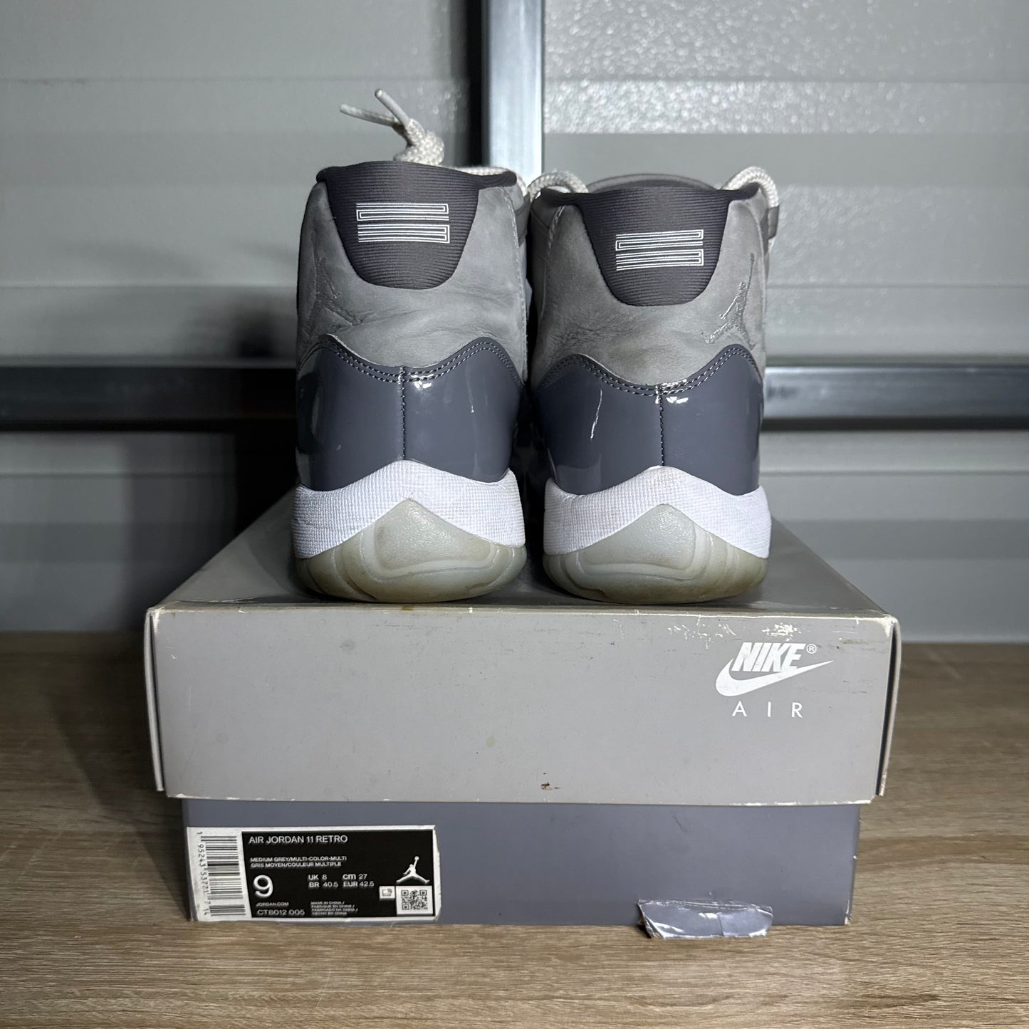 Size 9 - AJ 11 Retro Cool Grey