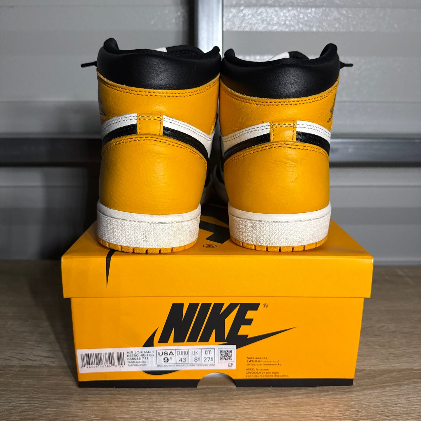 Size 9.5 - AJ 1 Retro High OG Taxi