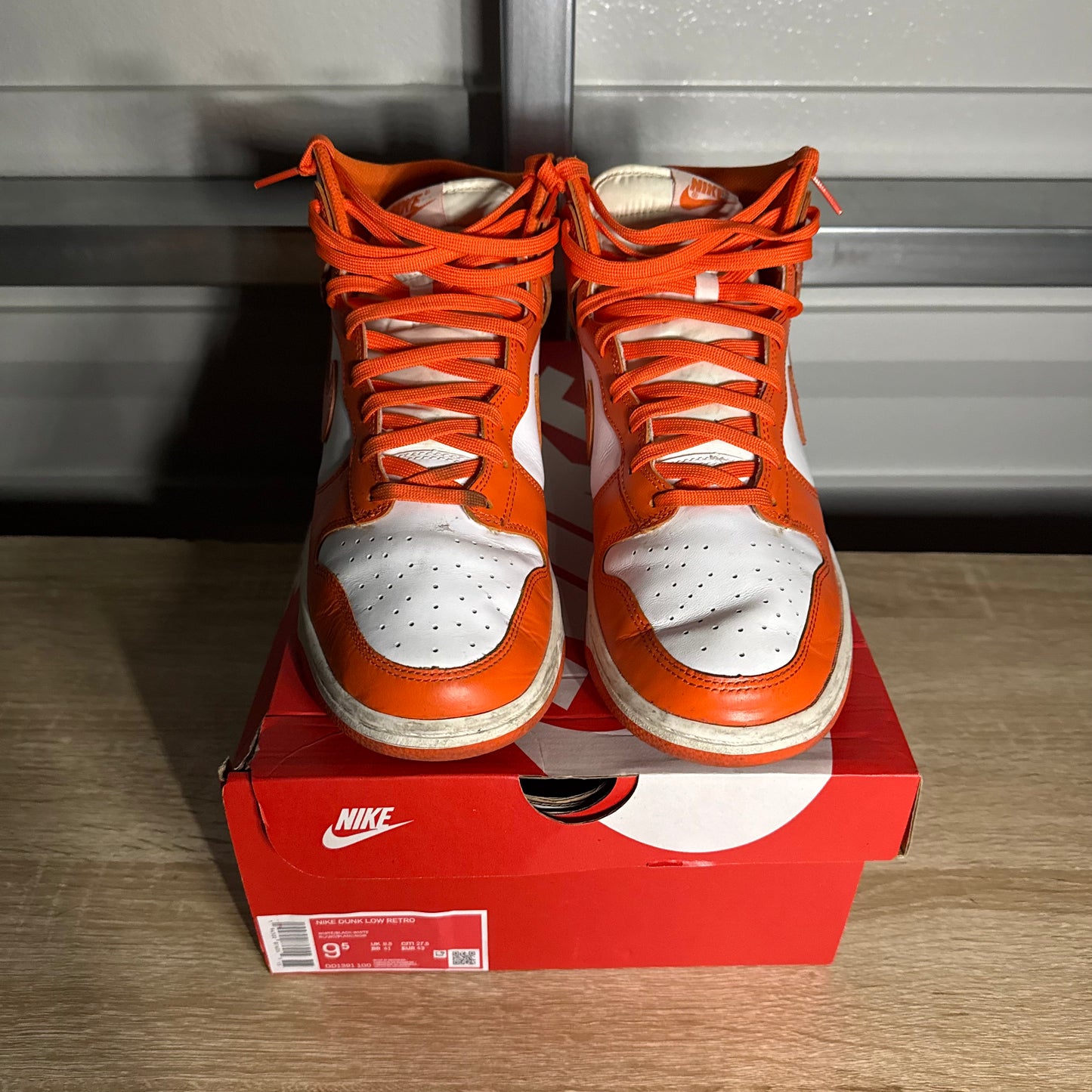 Size 9.5 - Dunk High Syracuse Orange