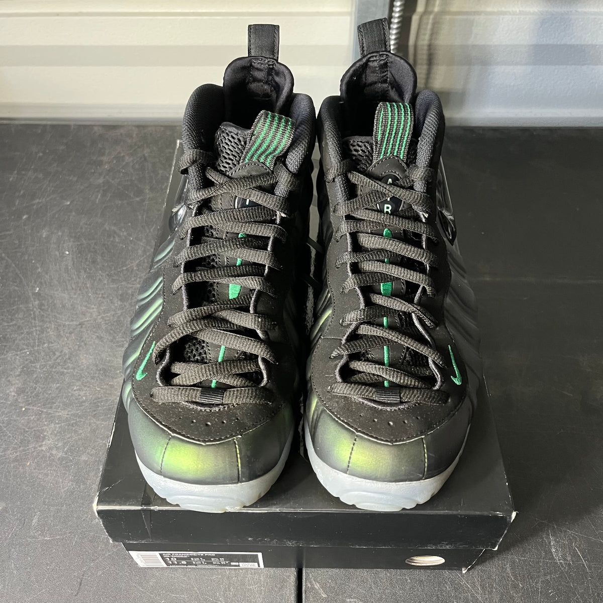 Size 10 - Foamposite Pine Green