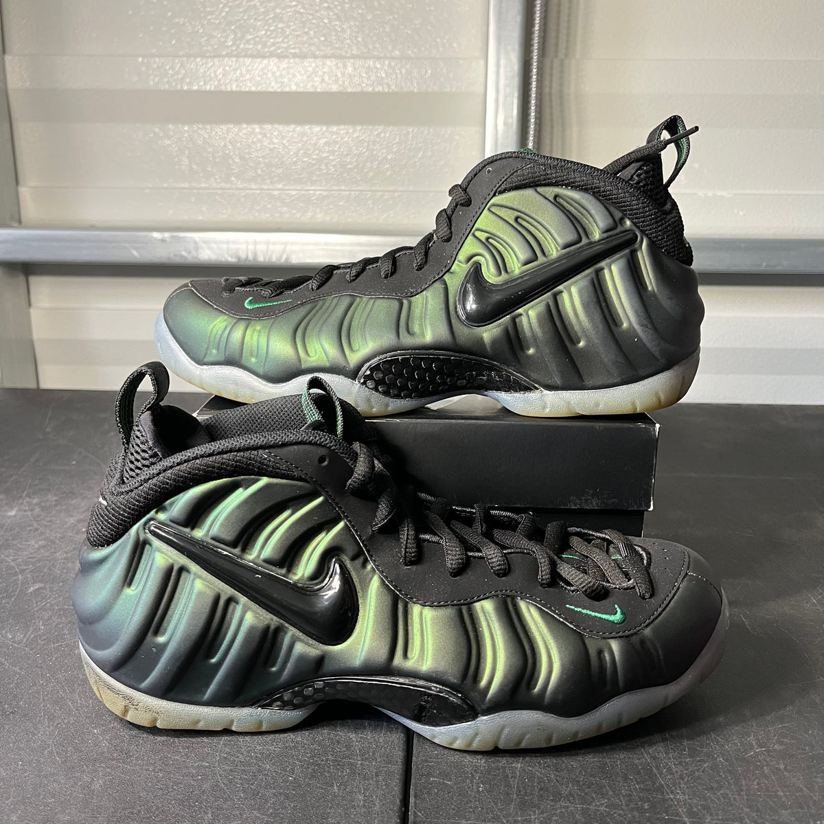Size 10 - Foamposite Pine Green