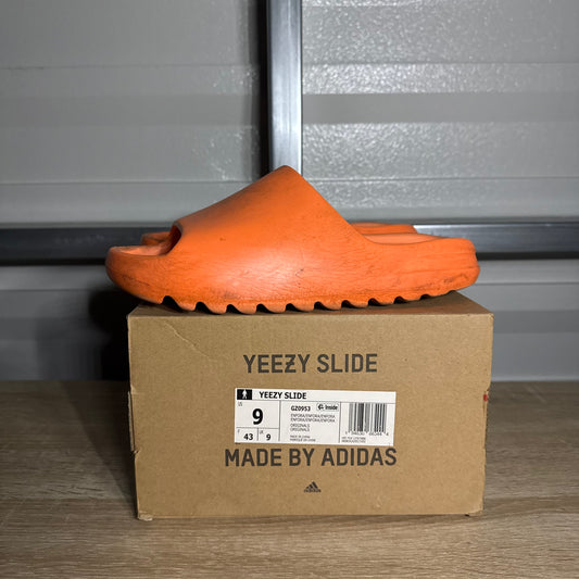Size 9 - YZY Slide Enflame Orange