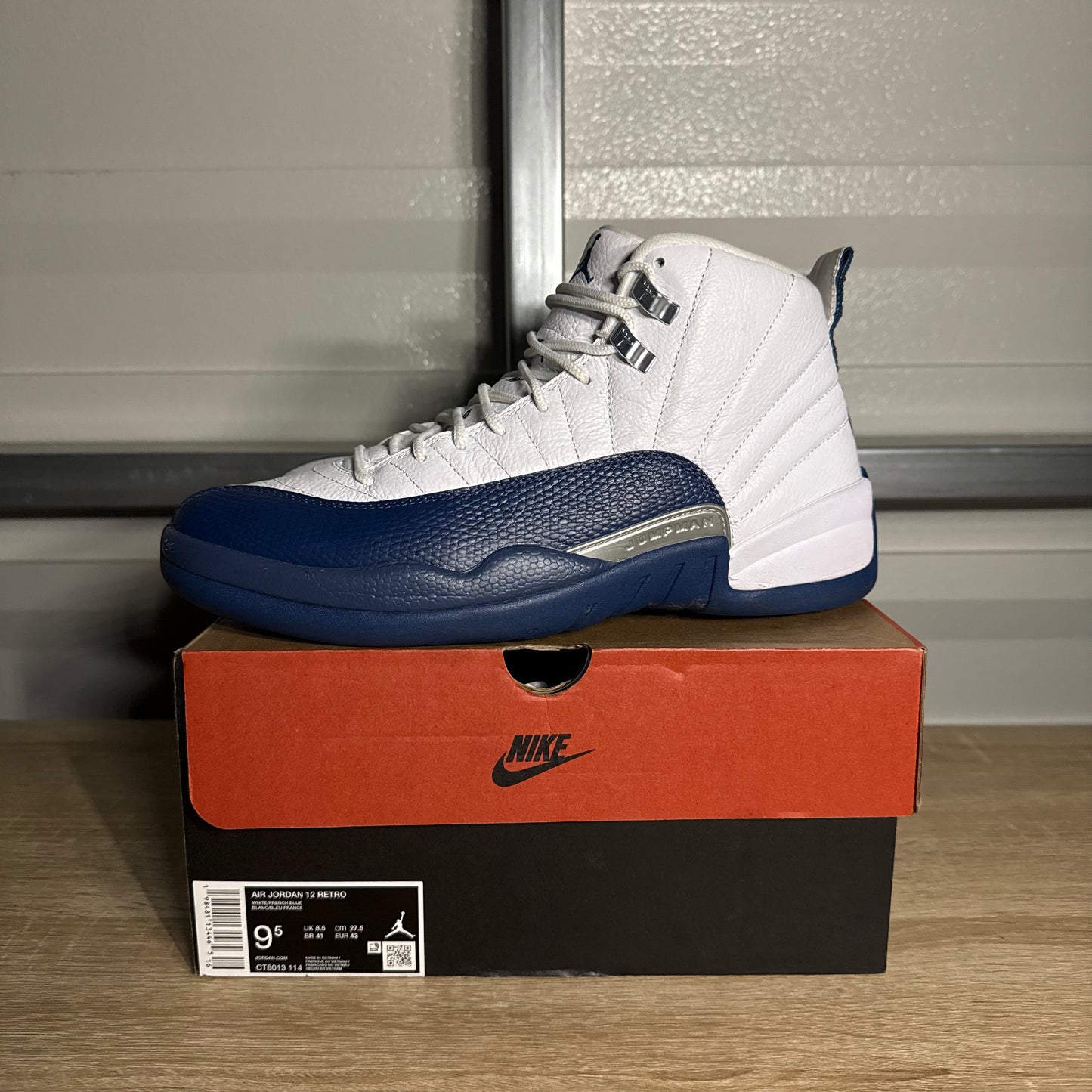 Size 9.5 - AJ 12 Retro French Blue