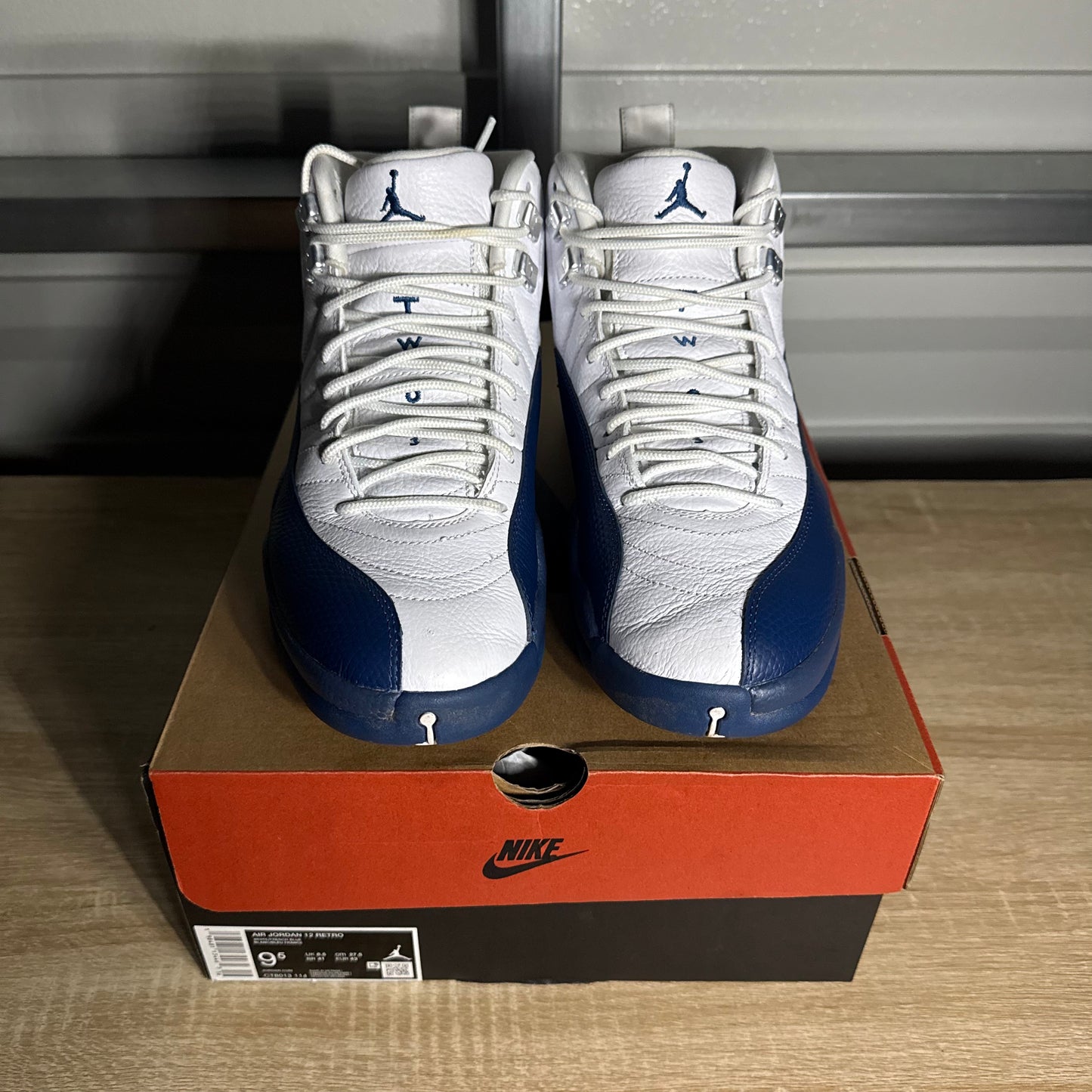 Size 9.5 - AJ 12 Retro French Blue