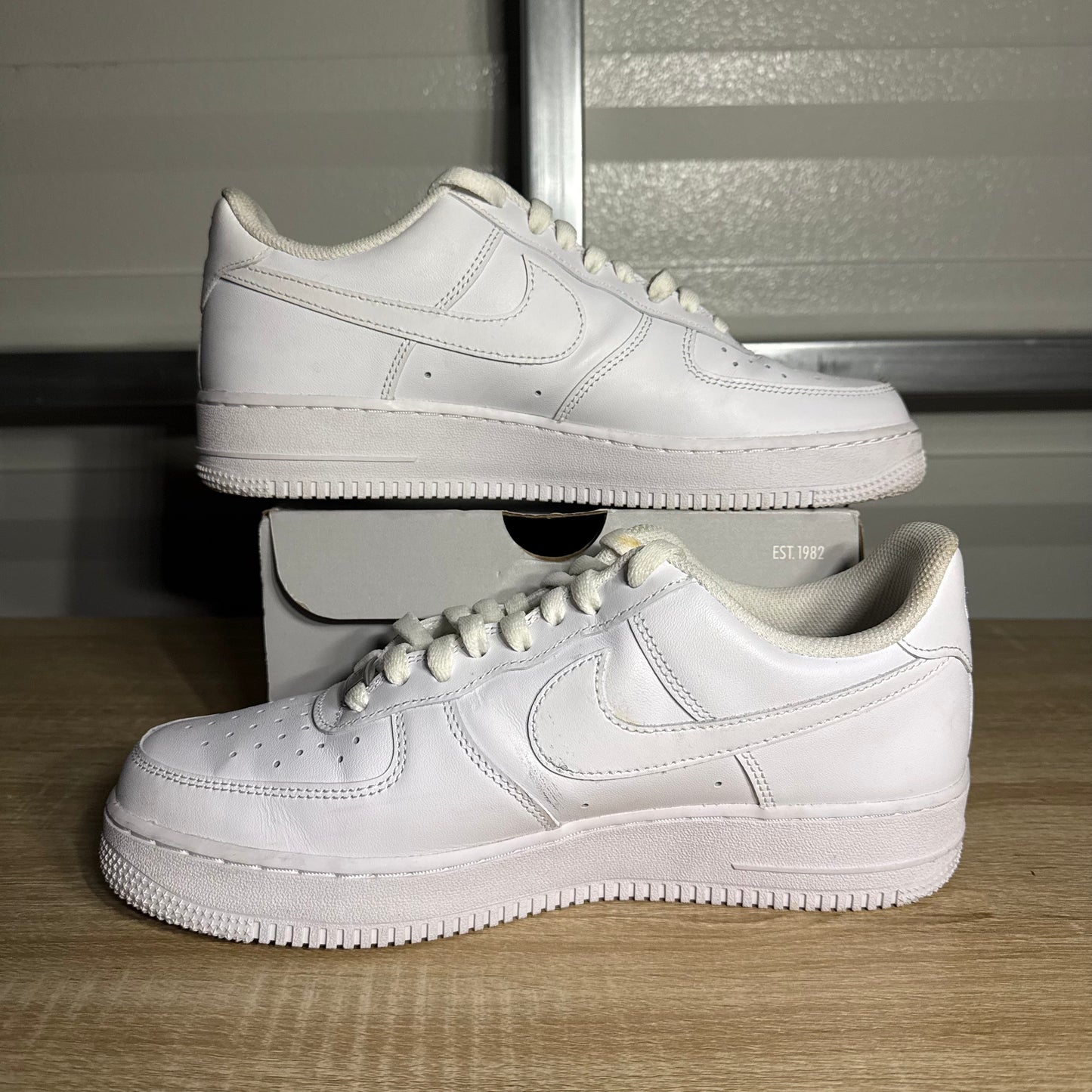 Size 10 - AF 1 '07 Triple White
