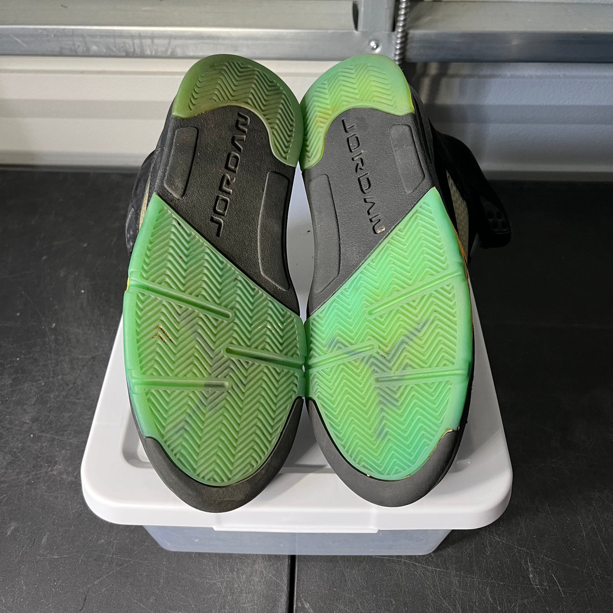 Size 8 - AJ 5 Aqua