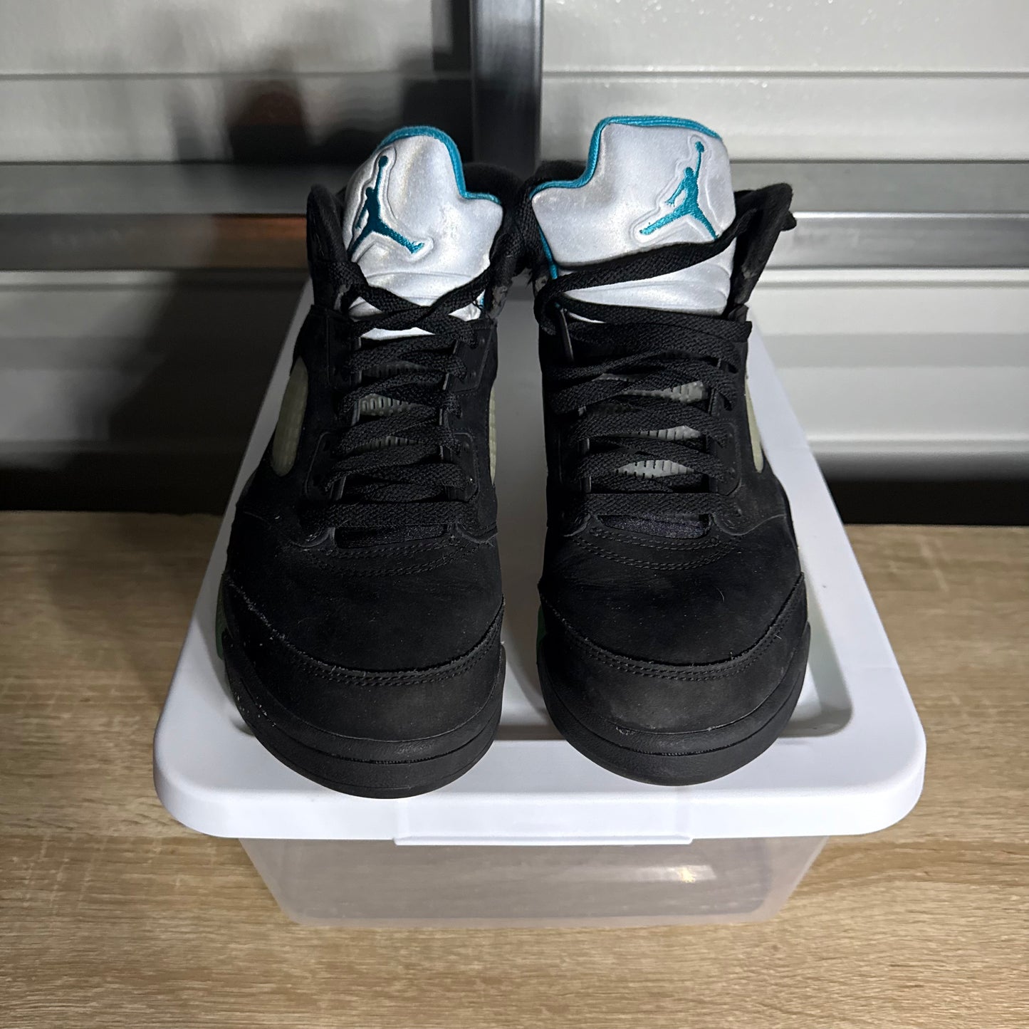 Size 8 - AJ 5 Retro Aqua