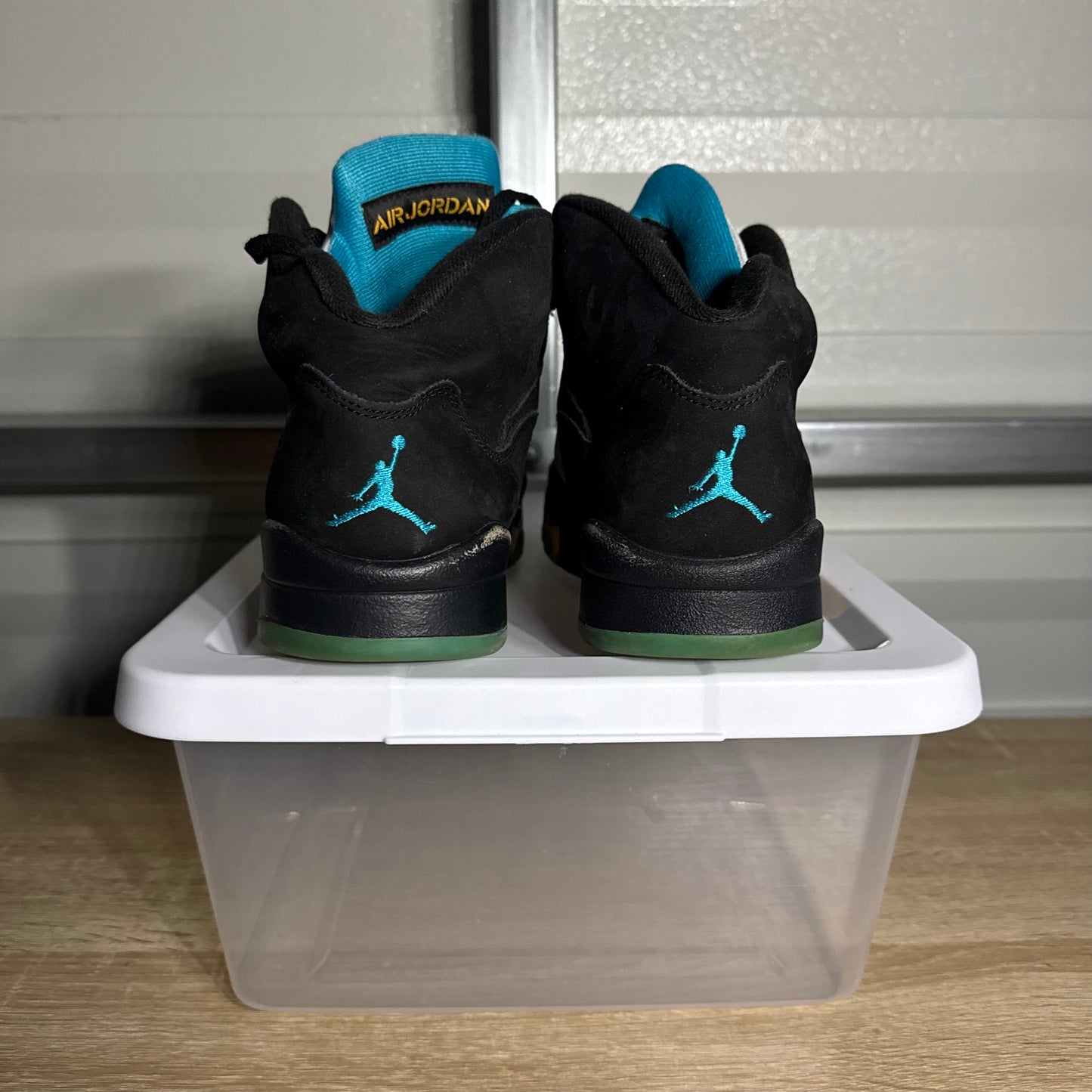 Size 8 - AJ 5 Retro Aqua