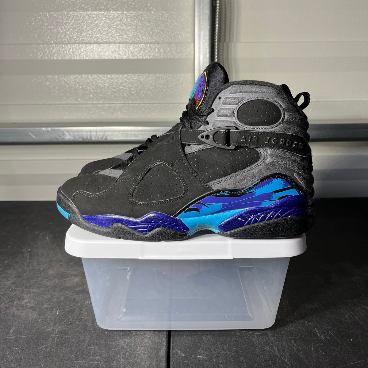 Size 10.5 - AJ 8 Aqua