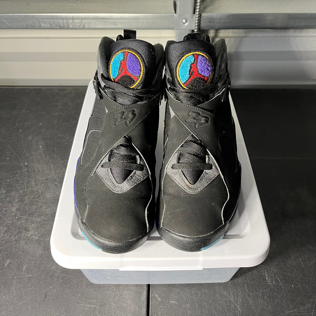 Size 10.5 - AJ 8 Aqua