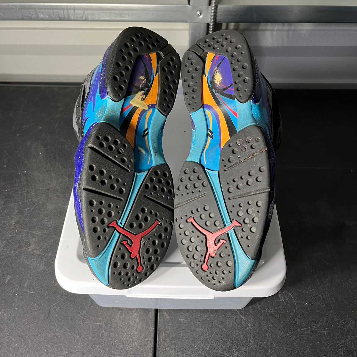 Size 10.5 - AJ 8 Aqua
