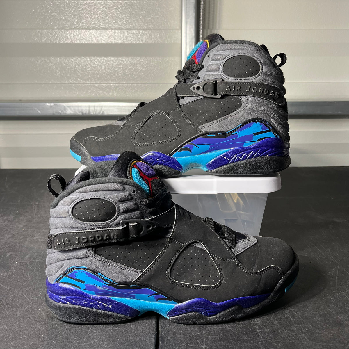 Size 10.5 - AJ 8 Aqua