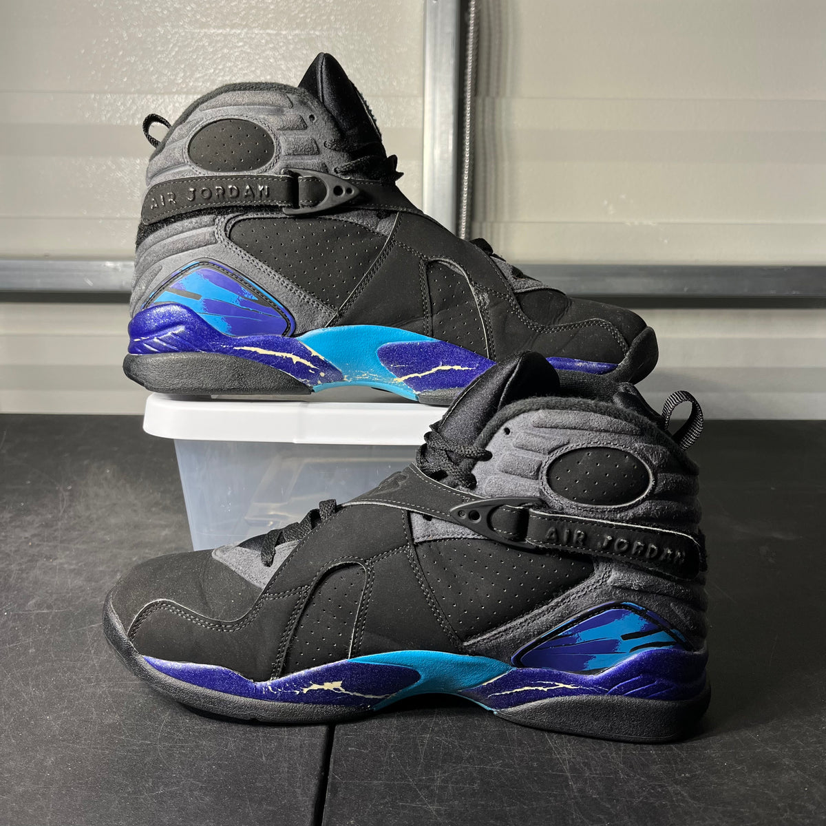 Size 10.5 - AJ 8 Aqua