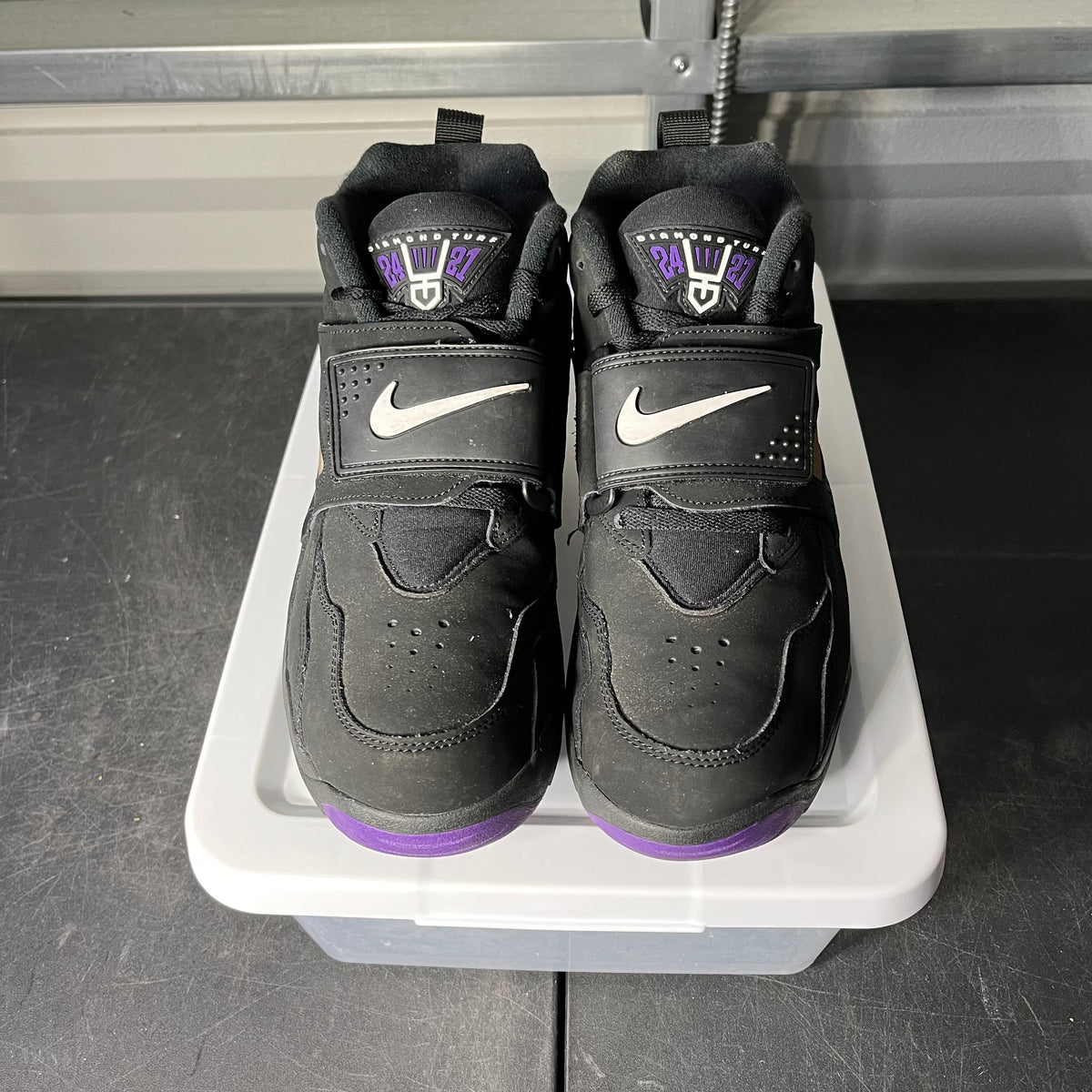 Size 10.5 - Diamond Turf Black Purple