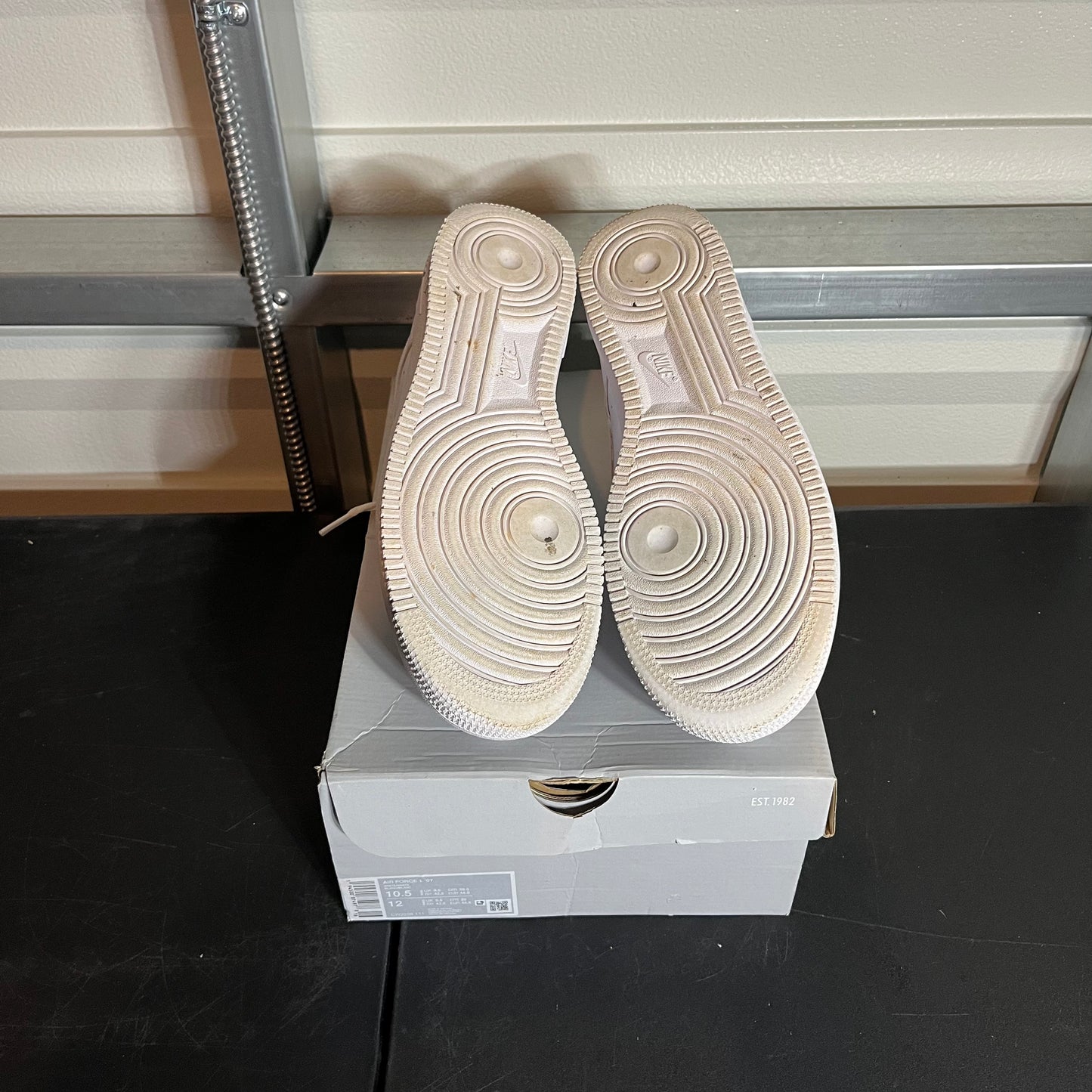 Size 10.5 - AF 1 '07 Triple White