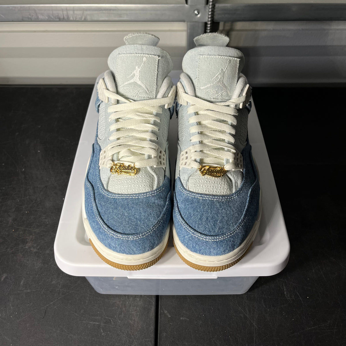 Size 12W- AJ 4 Denim