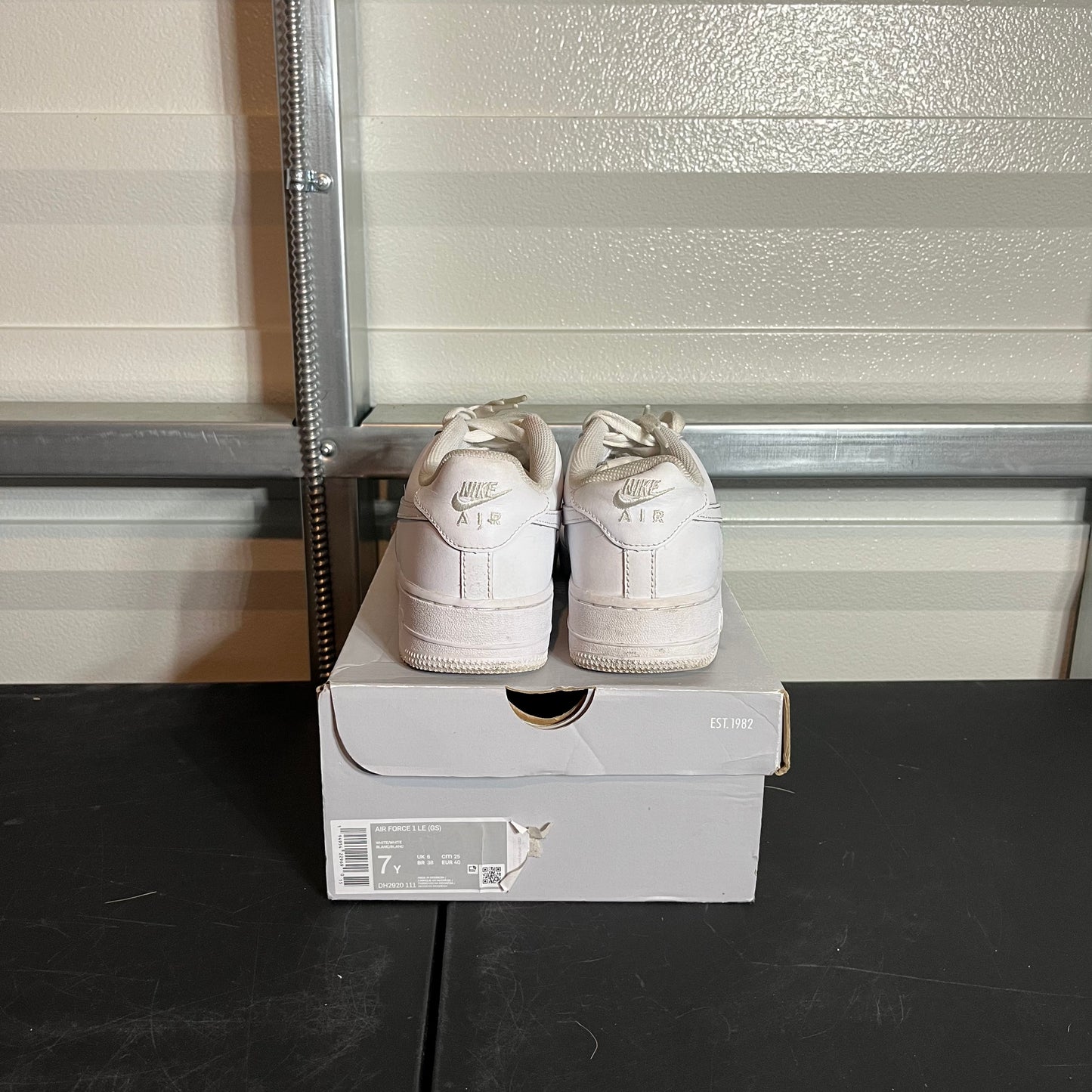 Size 7Y - AF 1 '07 Triple White