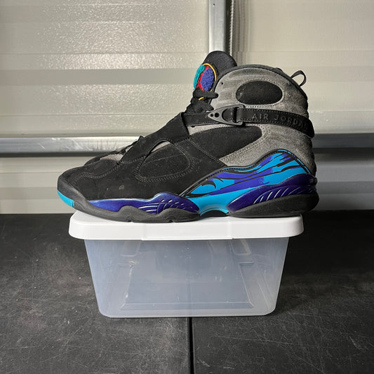 Size 12 - AJ 8 Aqua