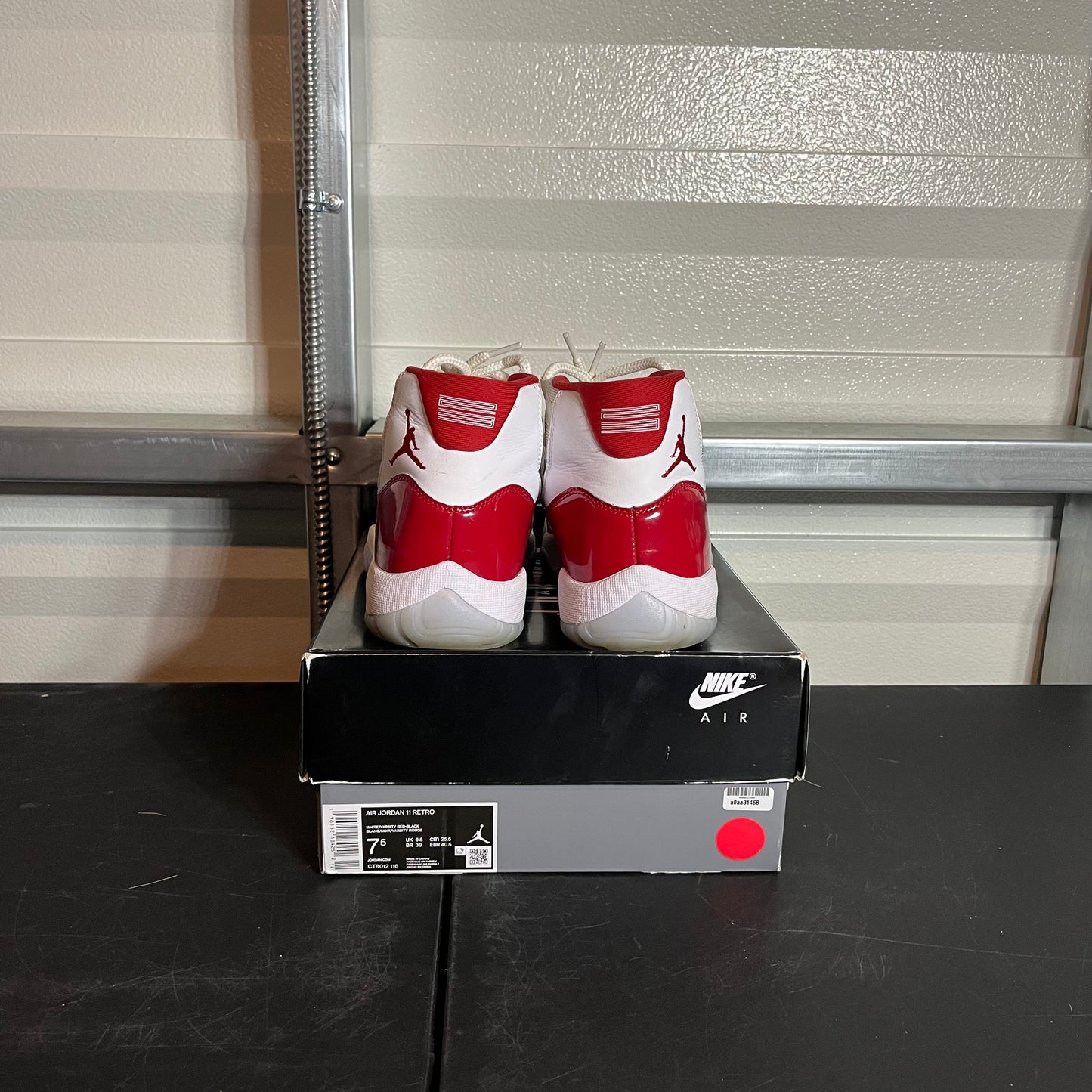 Size 7.5 - AJ 11 Retro Cherry