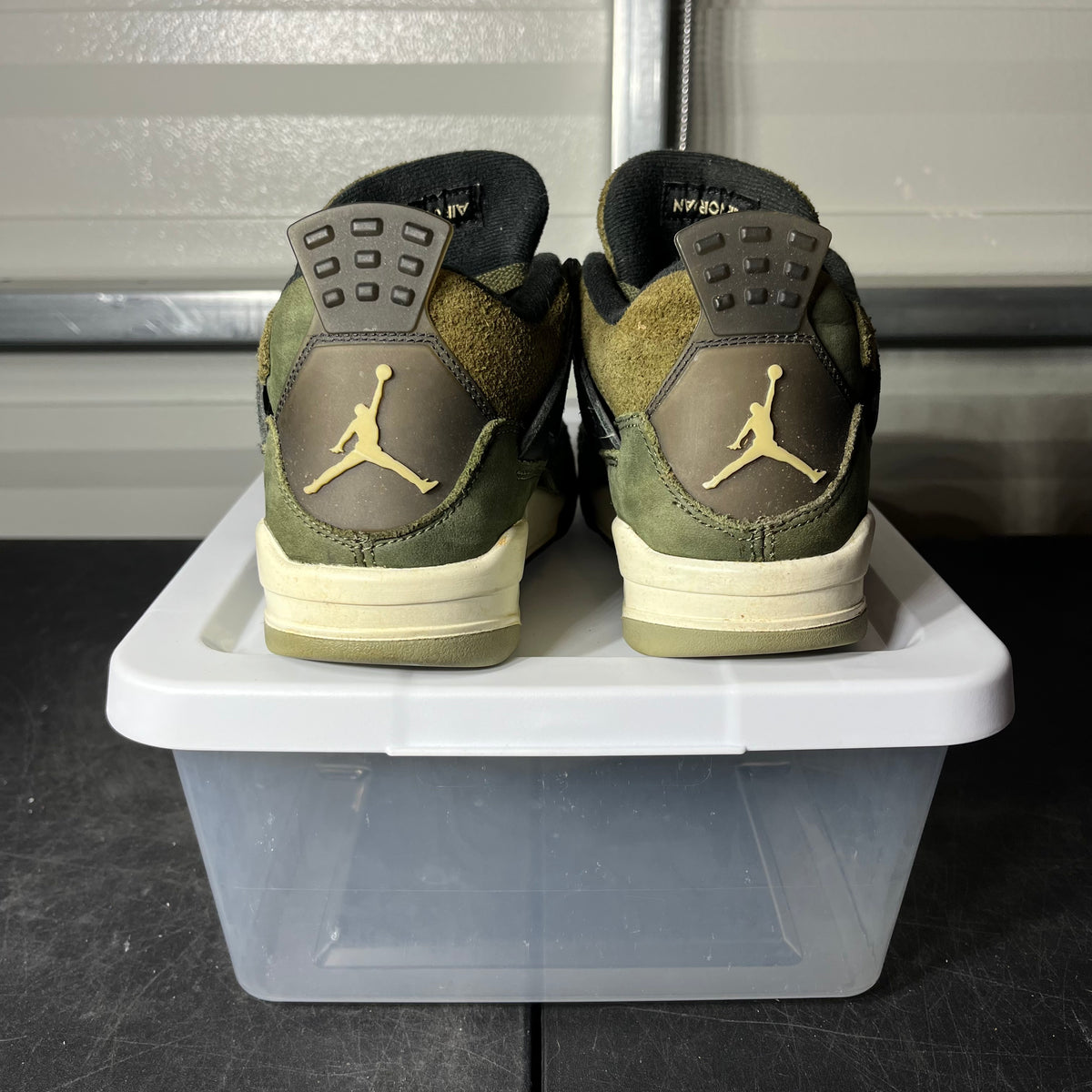 Size 6 - AJ 4 Olive