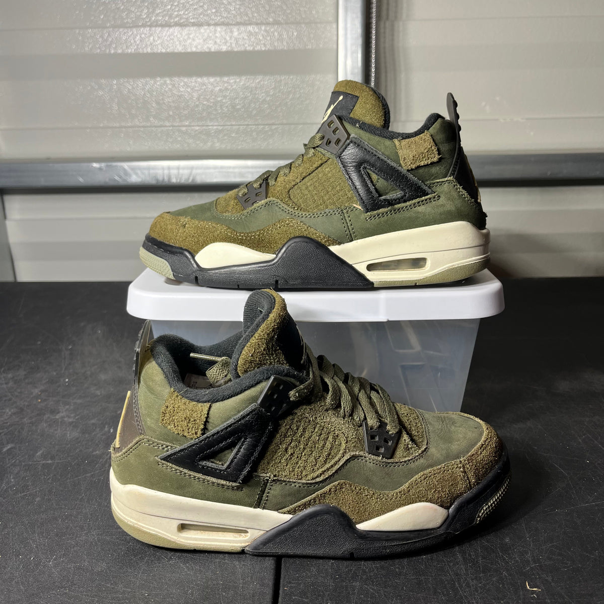 Size 6 - AJ 4 Olive