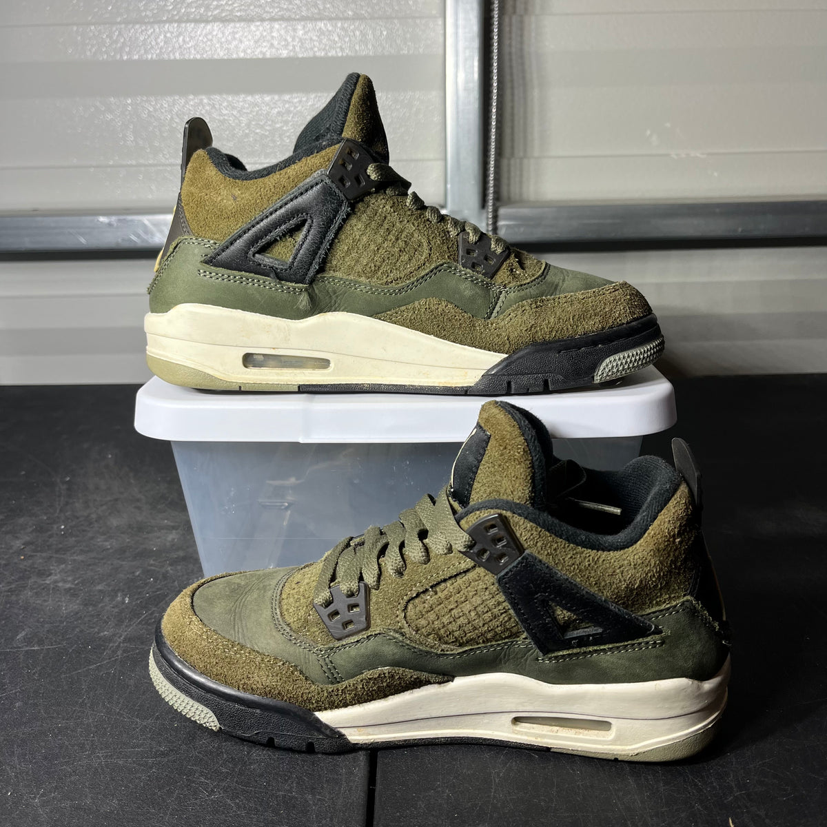 Size 6 - AJ 4 Olive