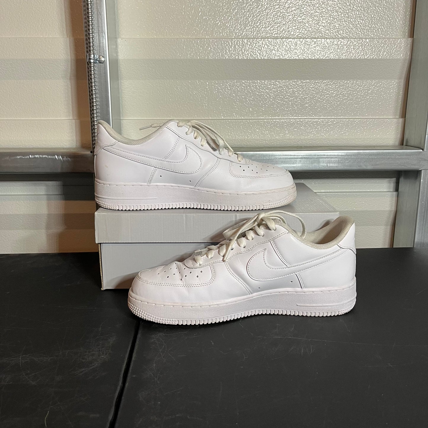Size 10.5 - AF 1 '07 Triple White