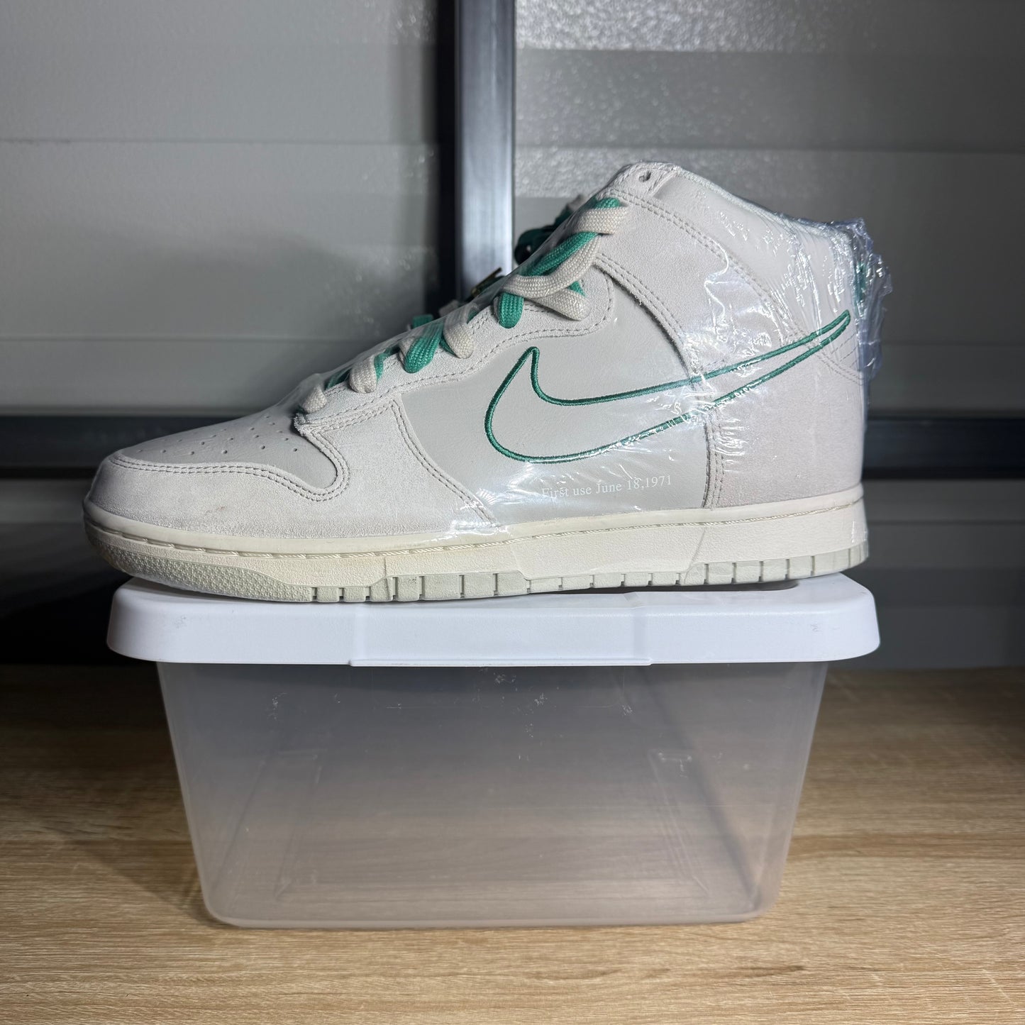 Size 10.5 - Dunk High SE First Use - Green Noise