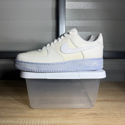 Size 10.5 - AF 1 Low EMB Summit White Blue Whisper