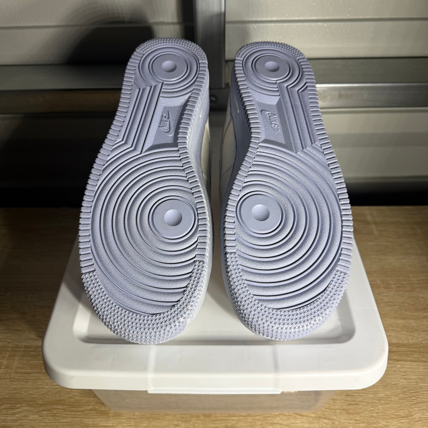Size 10.5 - AF 1 Low EMB Summit White Blue Whisper