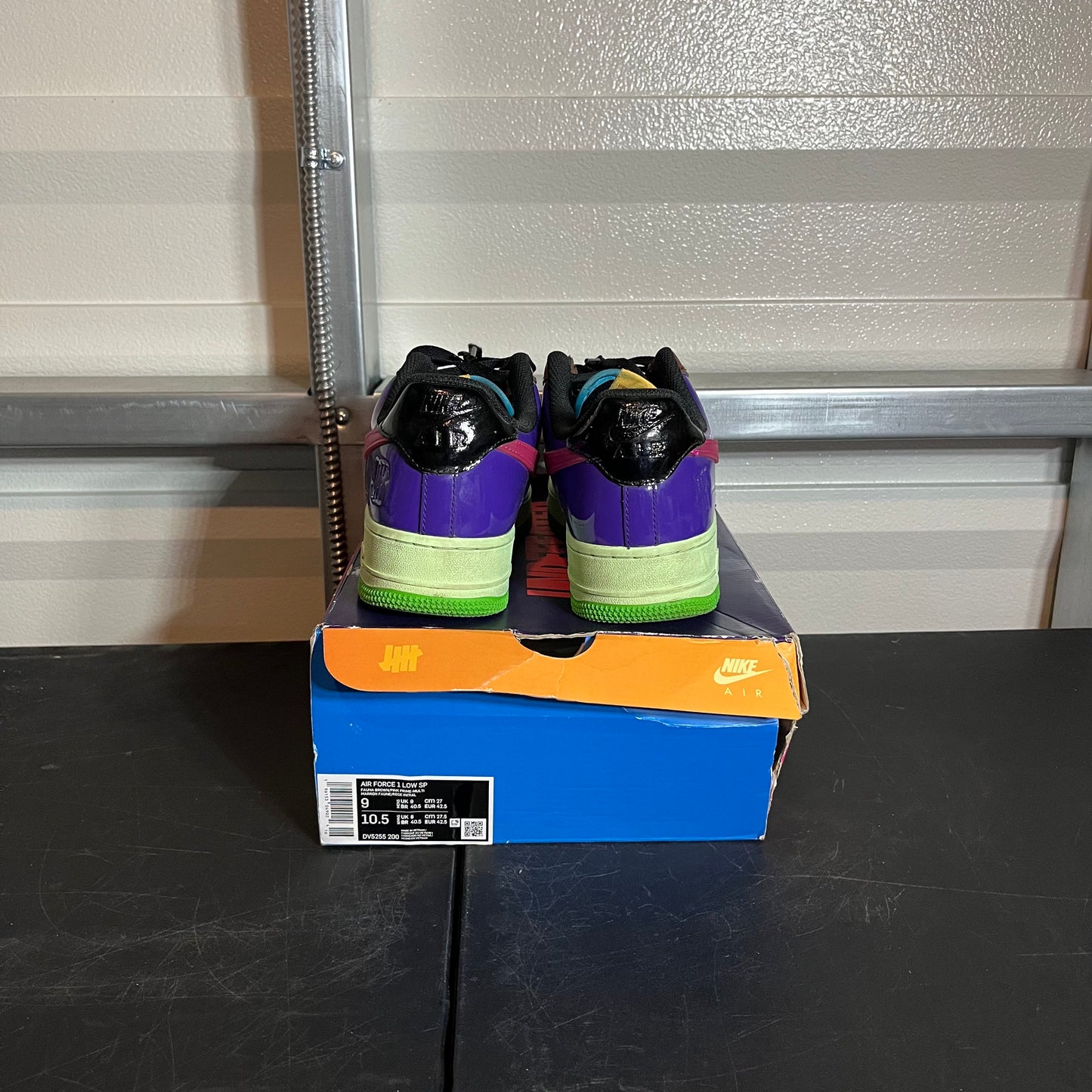 Size 9 - AF 1 Low Undefeated Multi-Patent Pink Prim
