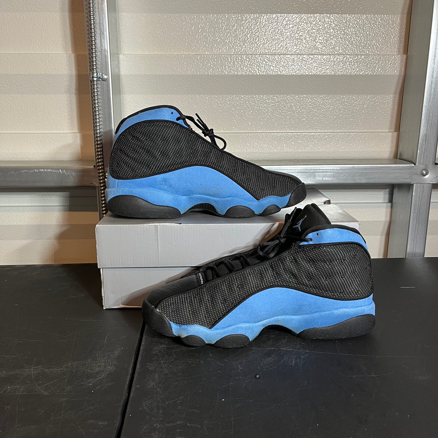 Size 12 - AJ 13 Retro Black University Blue