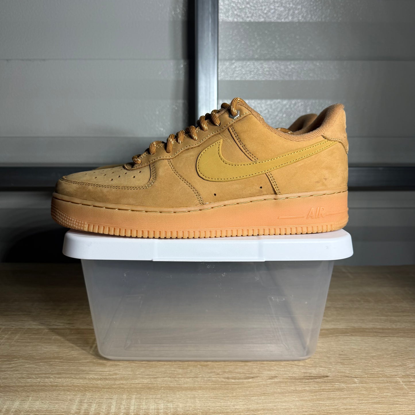 Size 10 - AF 1 Low Flax Wheat